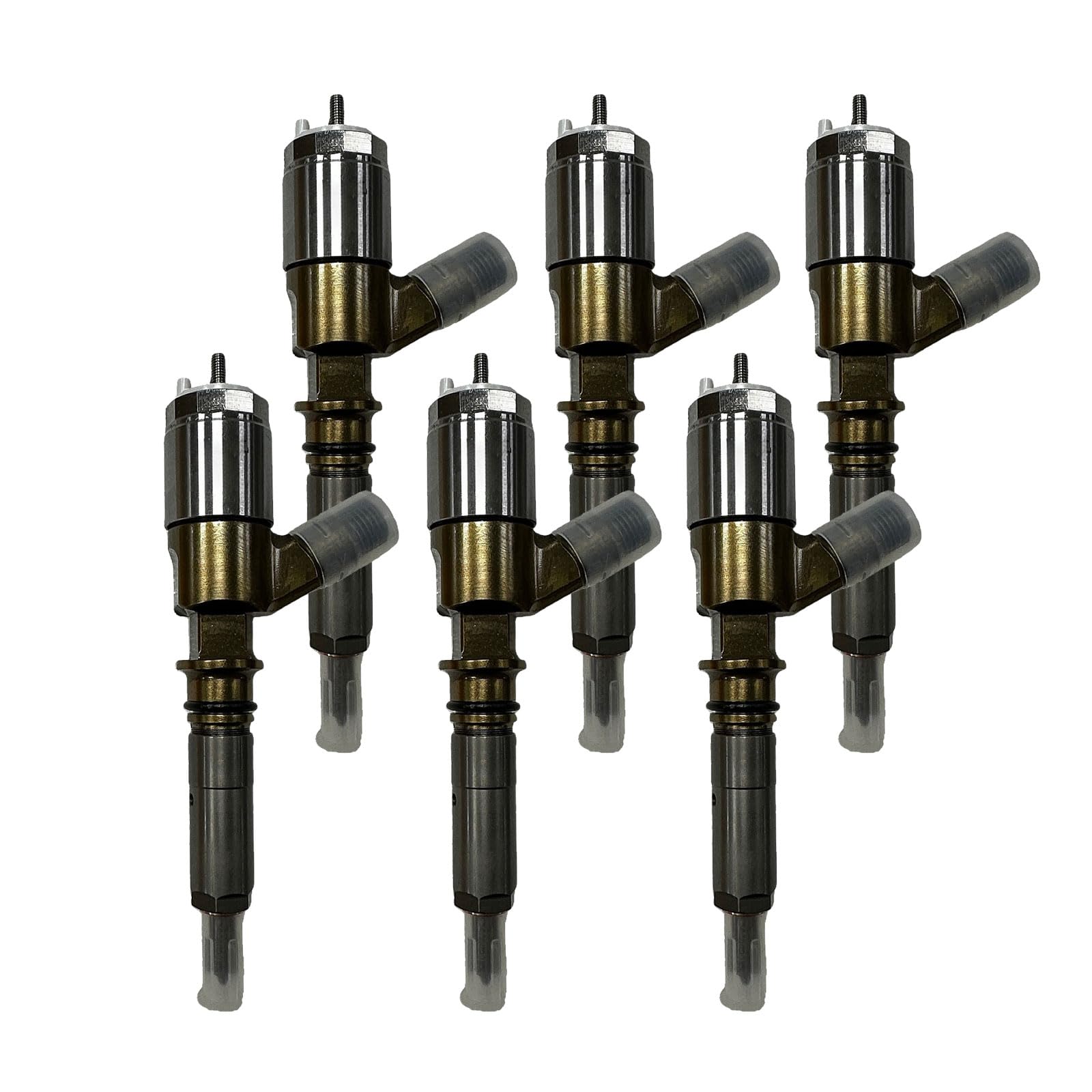 6PCS 326-4740 295-9140 10R-7676 317-2340 32E61-00022 XJAF02679 Diesel Fuel Injector Fits for Caterpillar C4.2 Engine 315D 318D 319D 319D L 319D LN Excavator
