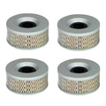 4PCS TJ-B-025-1 1L9-13440-91-00 1L9-13441-11-00 Oil Filter Fits for Yamaha 400 XS Se 1981-1983 FZ400 FZR400 FZR 400