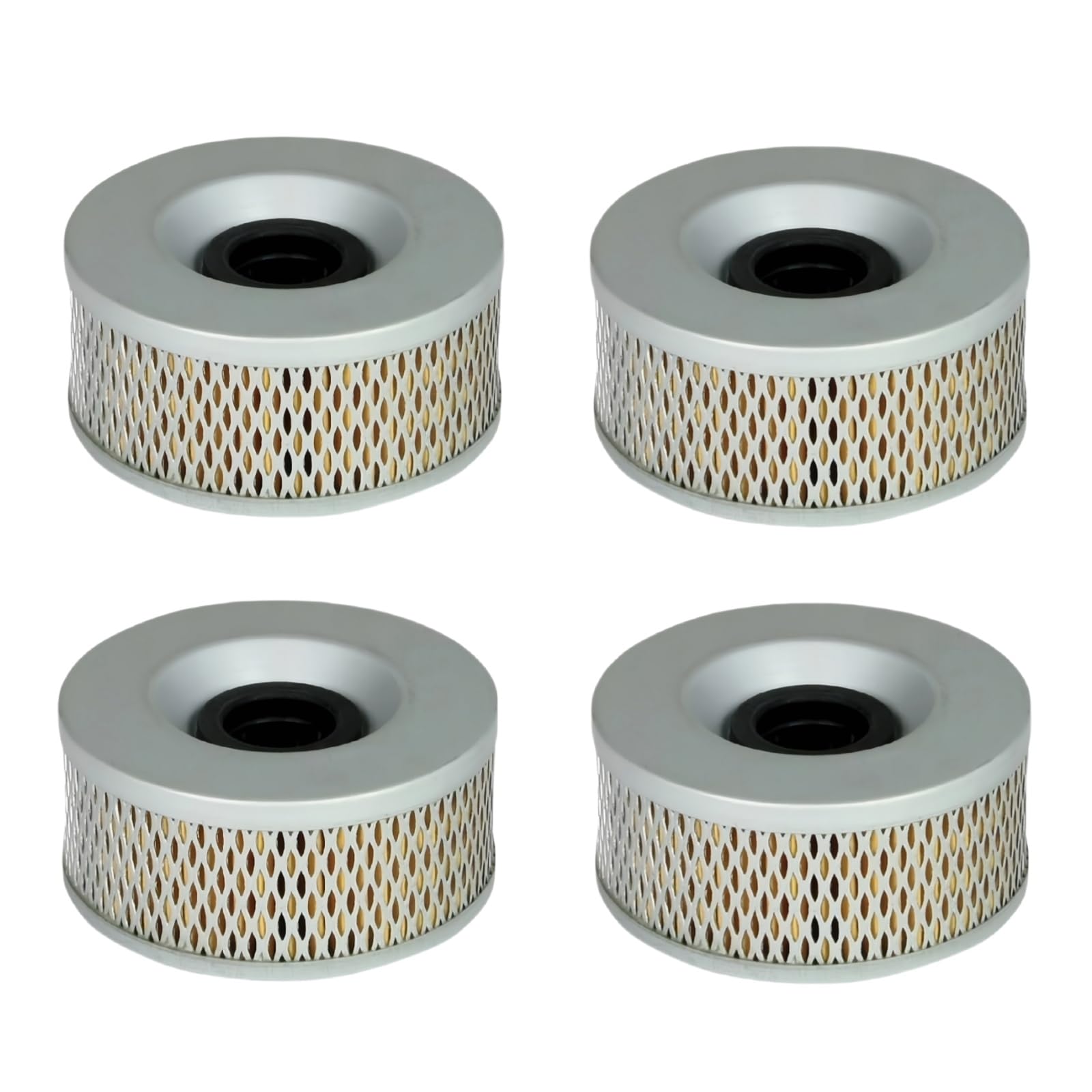 4PCS TJ-B-025-1 1L9-13440-91-00 1L9-13441-11-00 Oil Filter Fits for Yamaha 400 XS Se 1981-1983 FZ400 FZR400 FZR 400