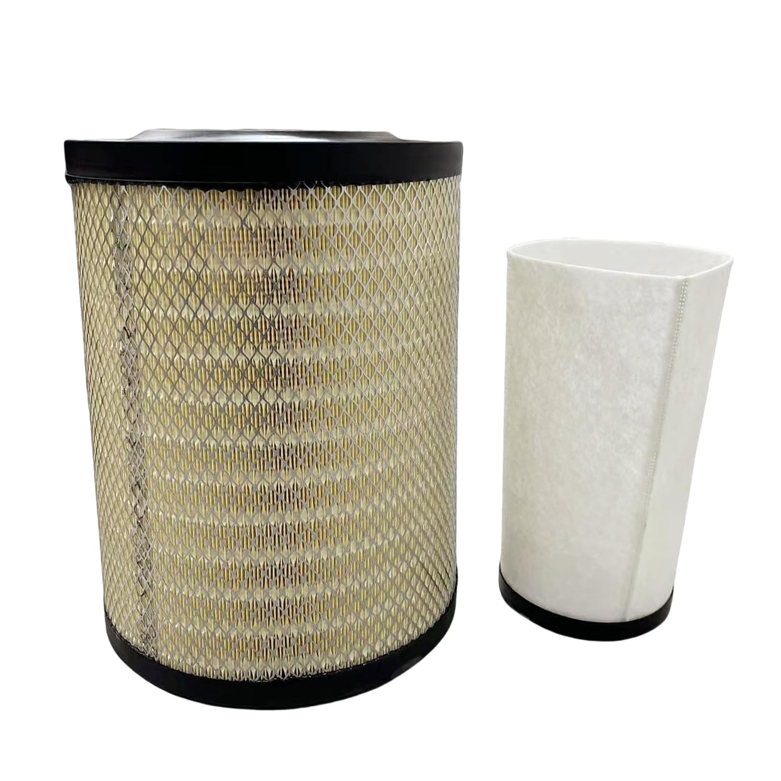 Air Filter Cartridge 21337557 Compatible with Volvo truck FM II Series,Replace P958225 21337443,P958909 21337449 21348756. (safety radial seal)21348756