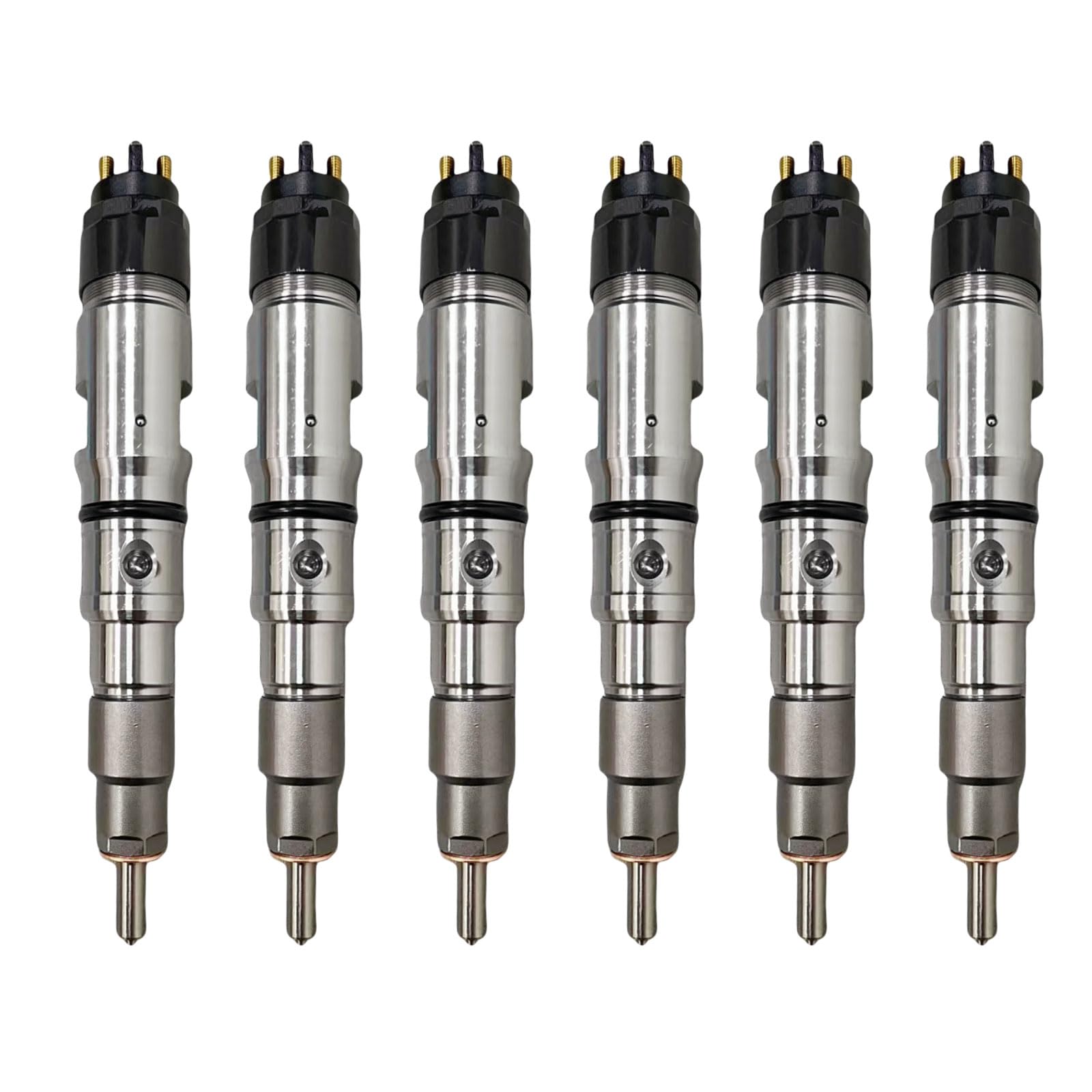 6pcs Fuel Injector 0445120268 400903-00046 Compatible with Daewoo Doosan DX225 DX140 DX340 Excavator 65.10401-7004A