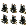 6pcs 80 Amp Battery Isolator Relay 12V High Current Starter Relay 4 Pin SPST 120-107112, 3916301, 3916302 Fits for White Rodgers, Cummins 120 901S1,