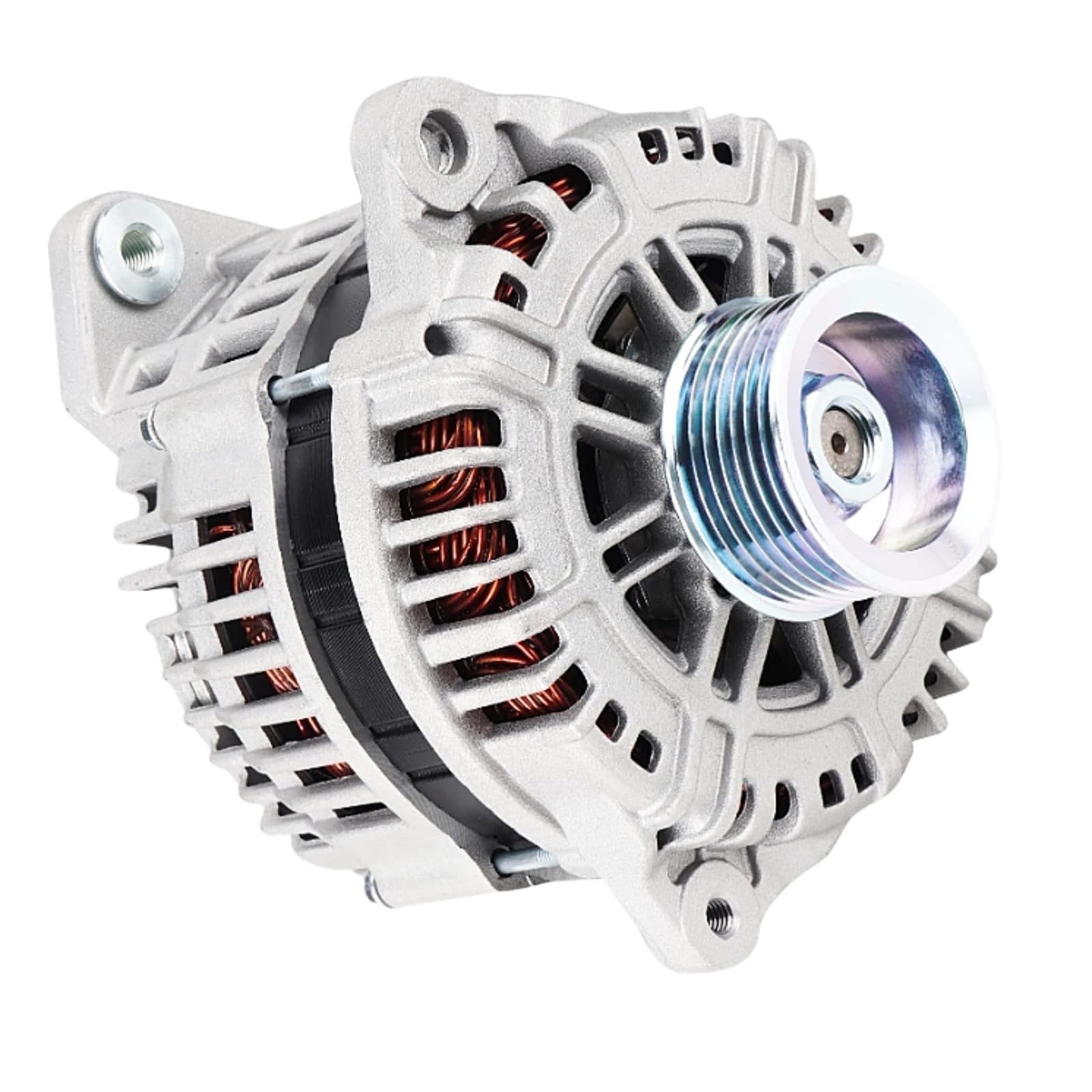 1LR1110-725 LR1110-725B 400-44054 23100-EA201 11121N 1121 Alternator 110 Amp with 7-Groove Pulley Fits for Frontier 2005-2007, for Pathfinder 2005-2007, for Xterra 2005-2007