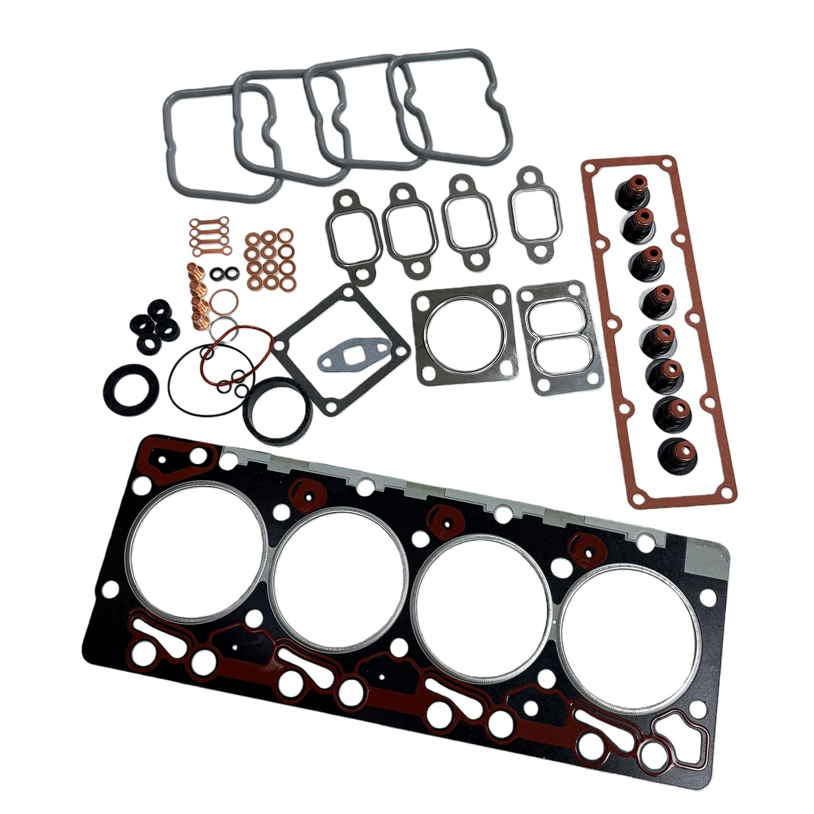 B4.5 Full Gasket Kit with Head Gasket 4089648 Fits for Cummins 4B 3.9 QSB 3.9 QSB 4.5 and B4.5C Engine