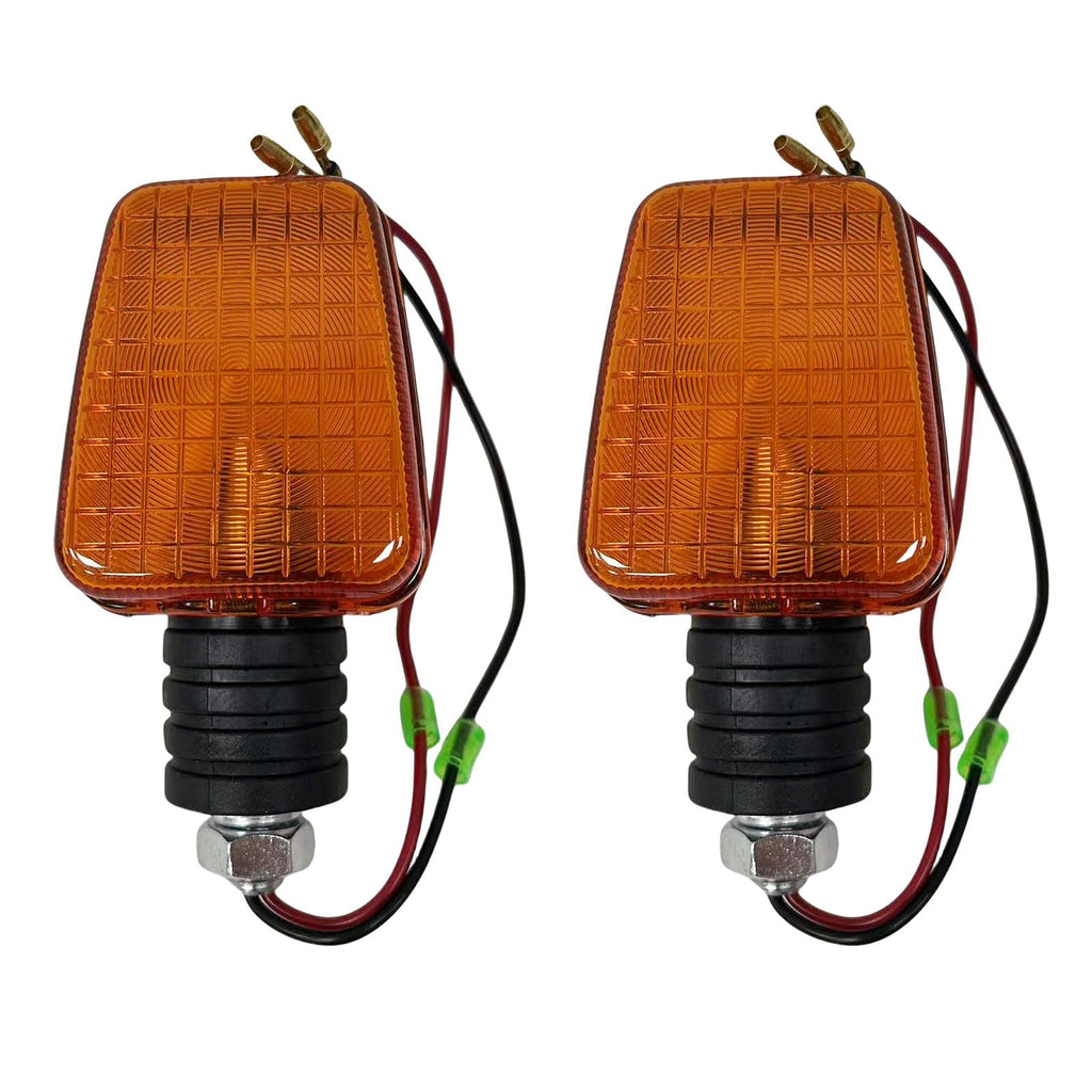 2PCS 37410-52290 Turn Signal Lamp 3741052290 Fits for Kubota B21 B2410 B2710 B2910 B7400 B7500 L2600 L3000 L4300 Tractors