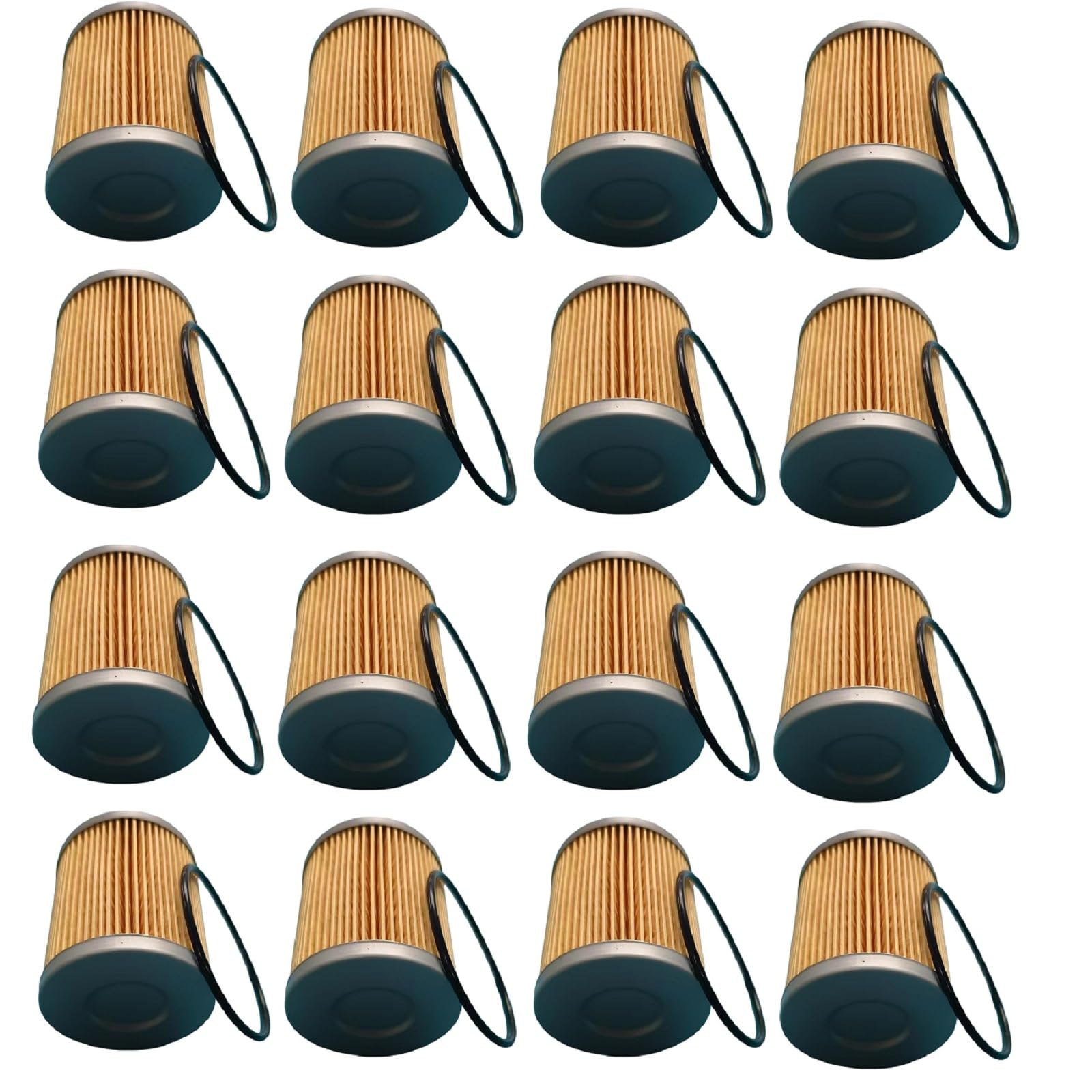 Sgaorcpas 16PCS V0631-51880 Fuel Filter Compatible With Kubota SVL75-2 SVL65-2 SVL95-2S SSV65PC SSV75PC
