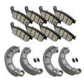 2 Set Front Brake Pads & Rear Brake Shoes 06435-MBY-671 06430-MW3-671 Fits for Honda CB750 Nighthawk 750 1991-2003