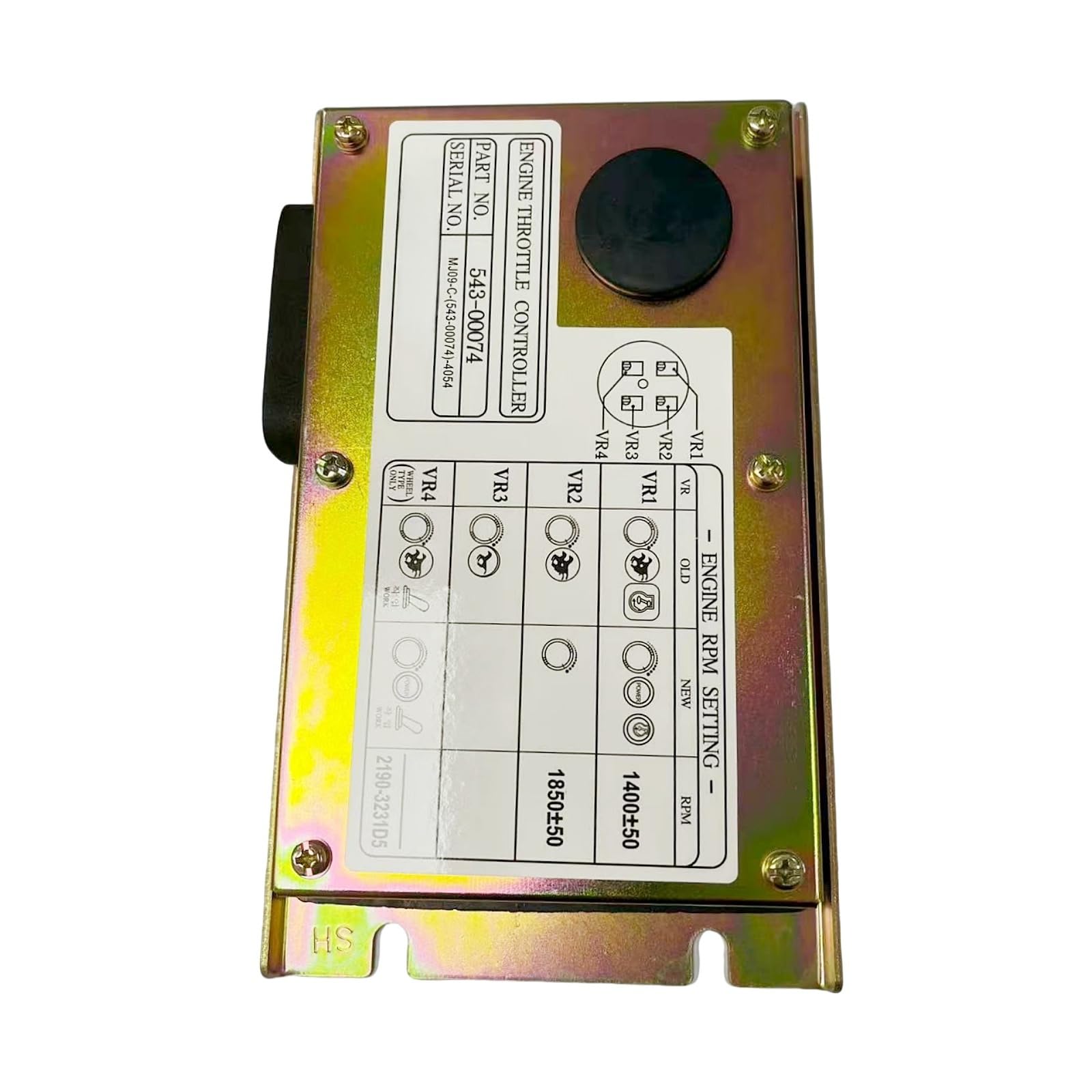 543-00074 Engine Throttle Controller Programmed Fits for Daewoo Doosan Excavator DH225-7 DH220-5 Parts
