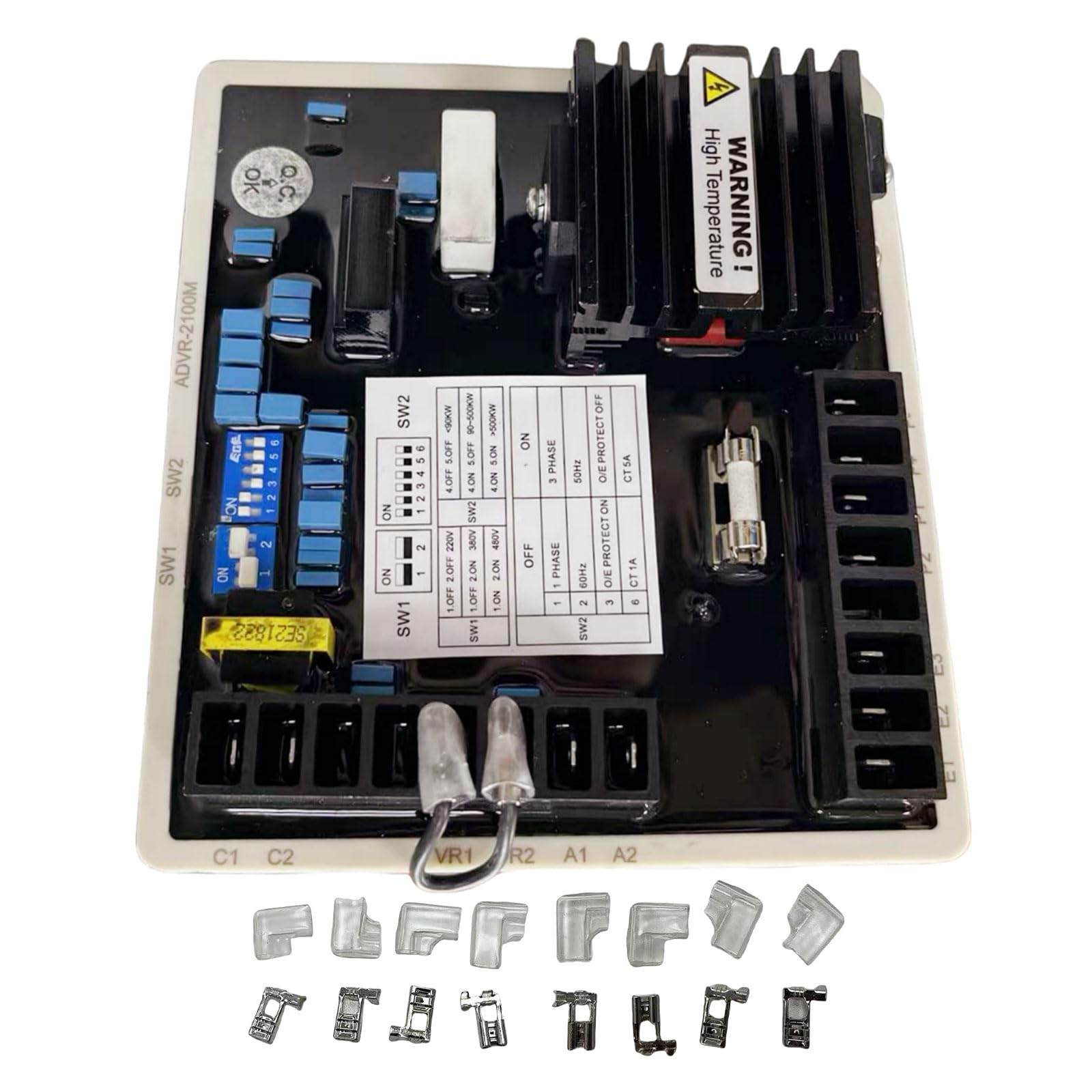PM500 AVR Automatic Voltage Regulator Fits for Diesel Generator Set Replace parts