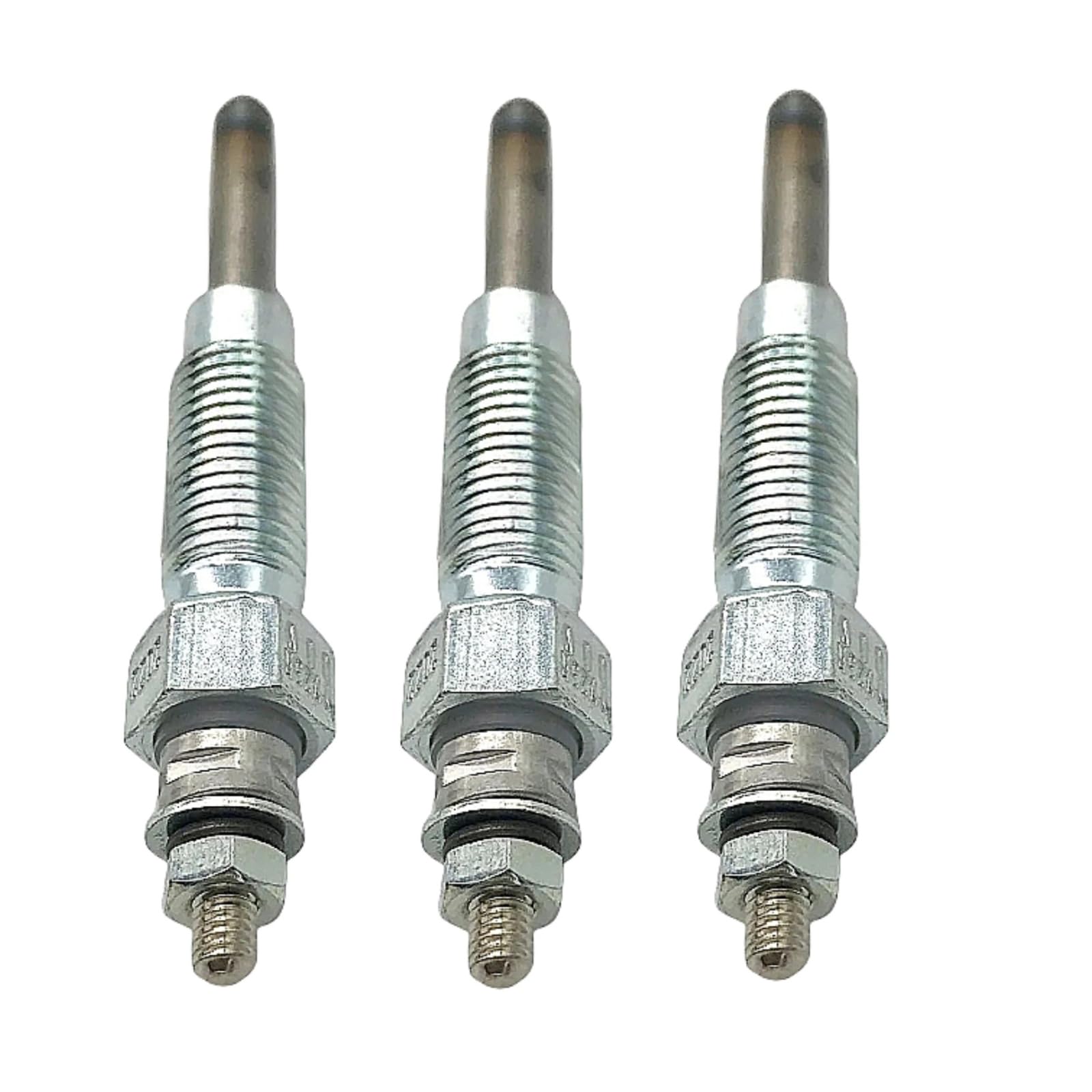 3PCS Glow Plug 30L66-00302 Fits for Mitsubishi L3E Engine PelJob EB12.4 EB14