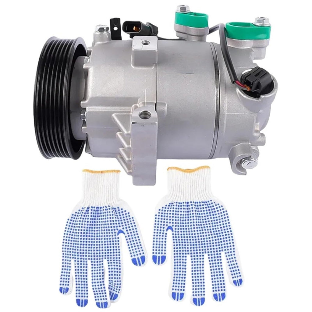 6PK 12V Air Conditioning Compressor 97701f9000 97701-H9000 97701H9000 A/C Compatible with Kia Rio 1.4L 2016-2020 Replace parts