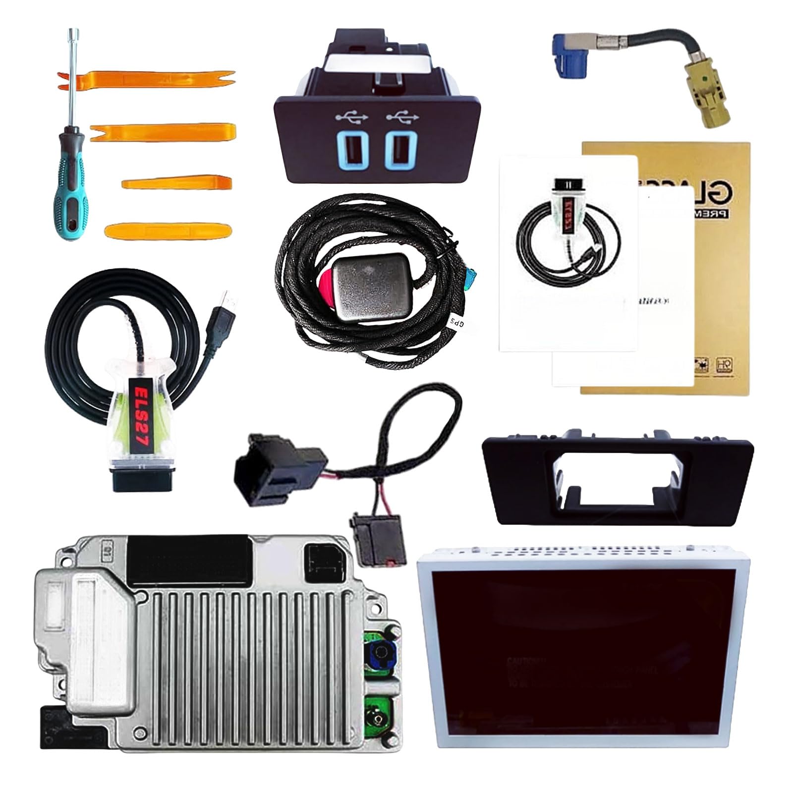 SYNC 2 to SYNC 3 Upgrade Kit Suitable for Ford F150 F250 Explorer Wireless Carplay SYNC 3.4 APIM NA223 with 8 Touchscreen Diplay GPS Navigation£¨without Carplay£©