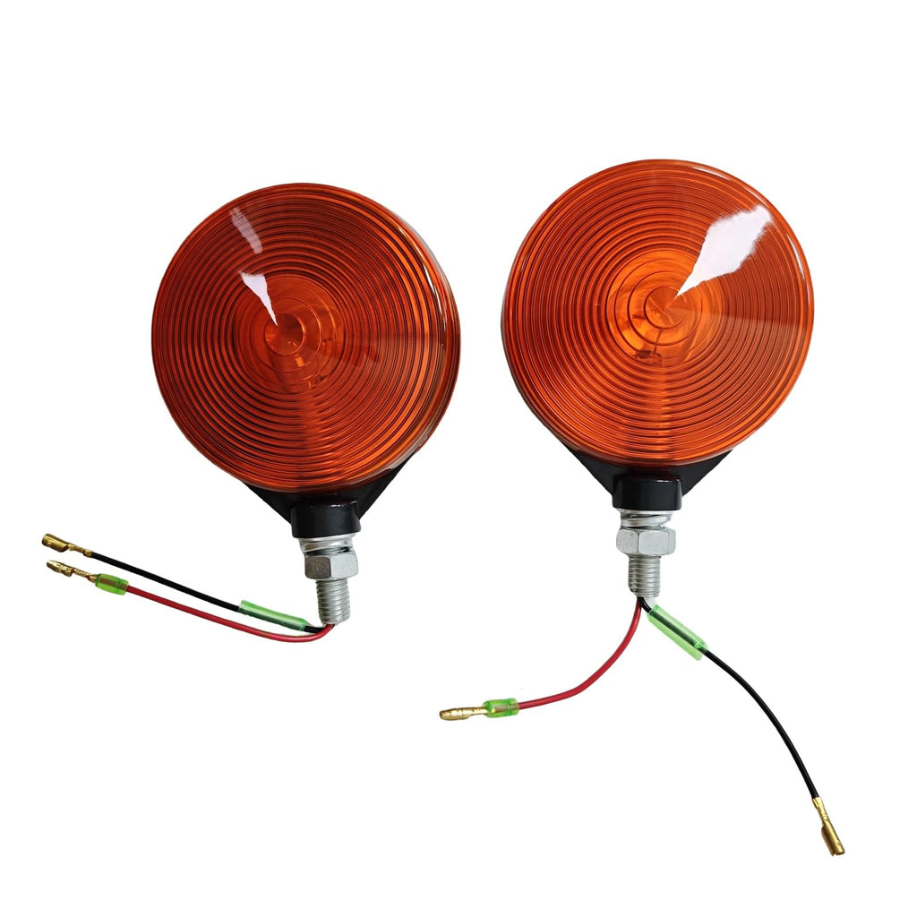2X Hazard Light Assembly 3C081-75870 Fits for Kubota B L M Series Tractors L45 L4740 L4760 L5040 L5060 L5240 L5460 L5740 M7040 M8540 M9540