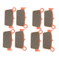 8PCS Rear Brake Pads 430820048 43082-0048 Fits for Kawasaki