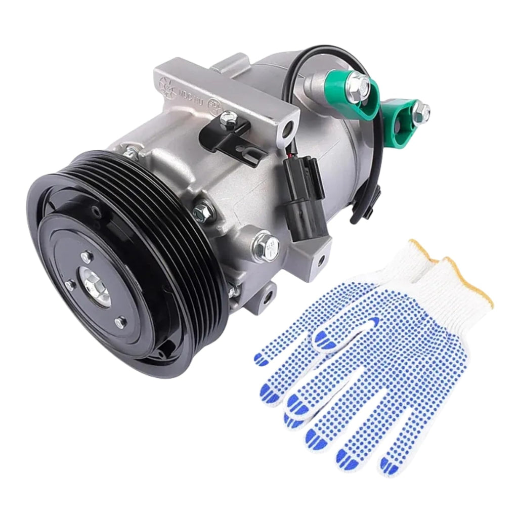 6PK 12V Air Conditioning Compressor 97701f9000 97701-H9000 97701H9000 A/C Compatible with Kia Rio 1.4L 2016-2020 Replace parts