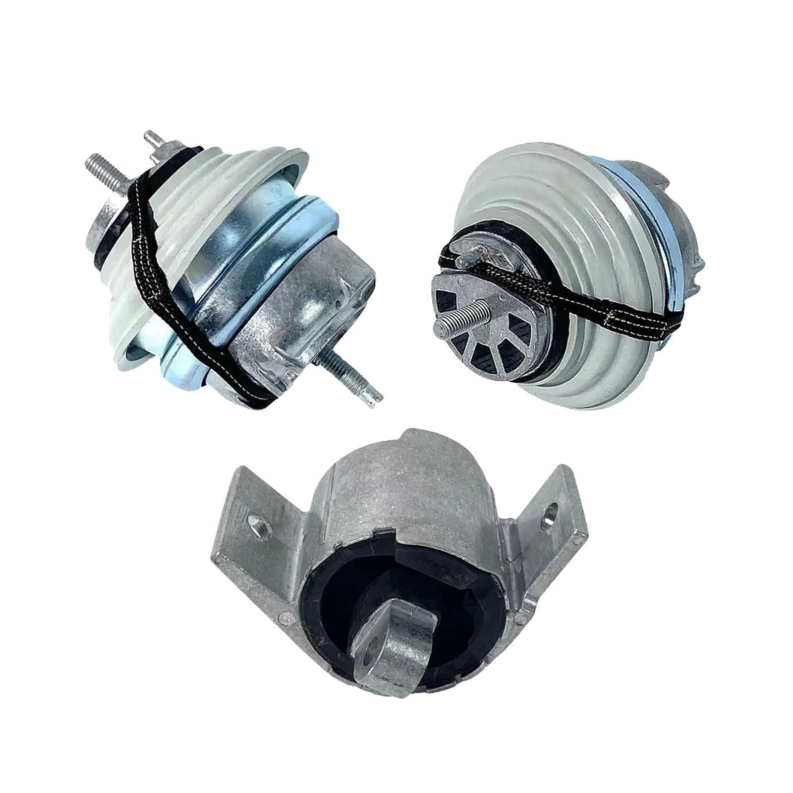 3PCS Engine Motor Mount Left Right & Trans Mount C2P17845 C2D38505 Fits for 2009 2010 2011 2012 2013 Jaguar XF XJ 5.0L 4.2L