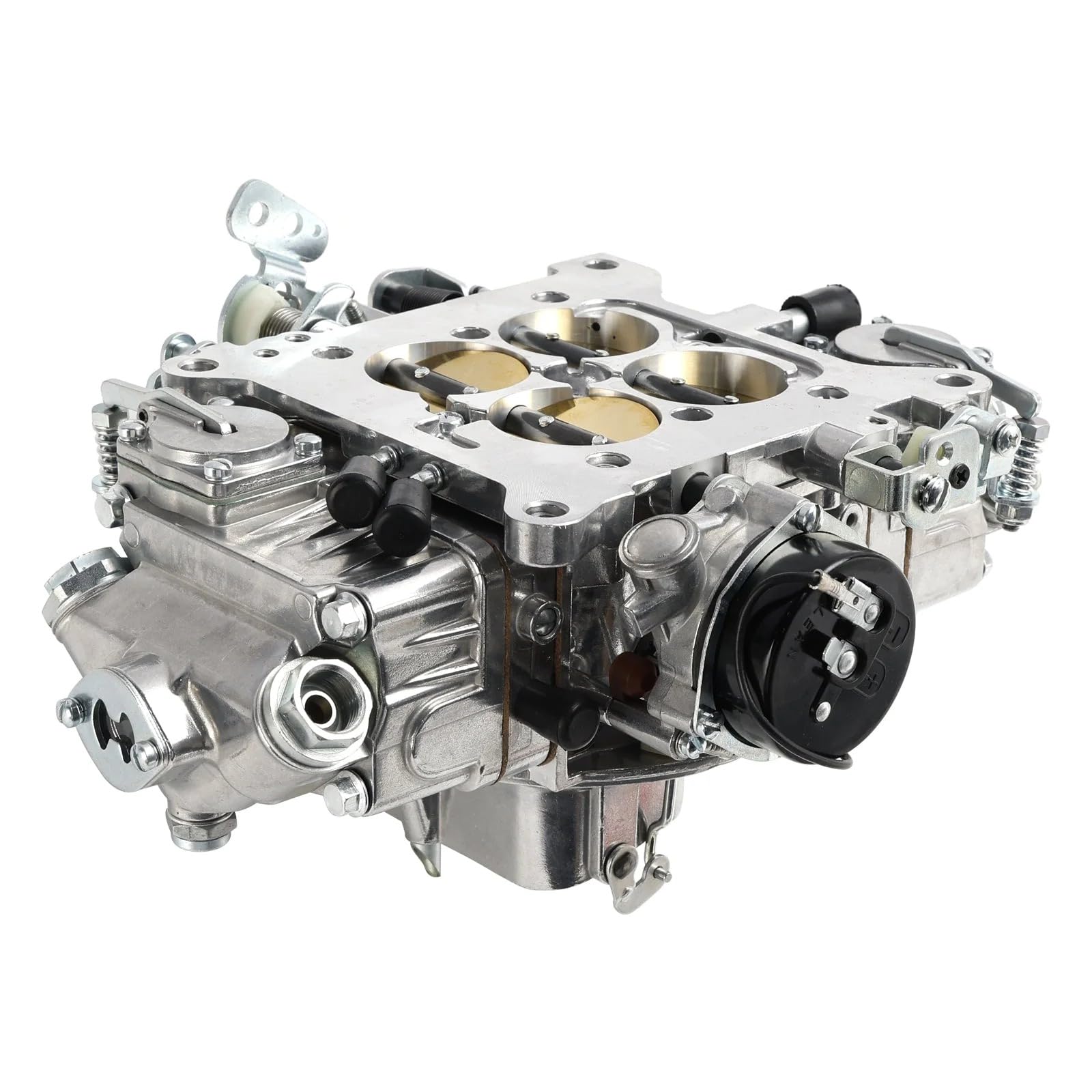 BR-67255 Carburetor 4150 Model 650 CFM 4 Barrel Carburetor Fit for Holley Quick Fuel Brawler Diecast Carburetors with Mechanical Secondaries Electric Choke Replace parts