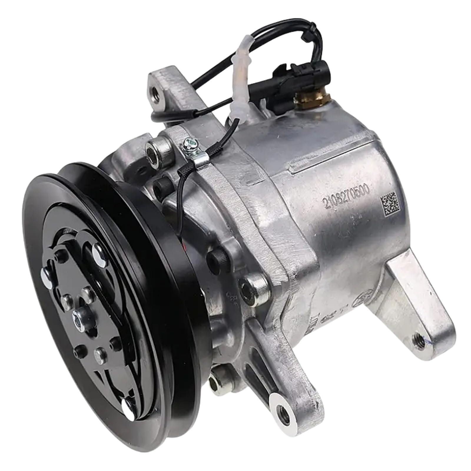 NEW RD451-93900 RD45193900 Air Conditioning Compressor For Kubota Excavator (Round plug)
