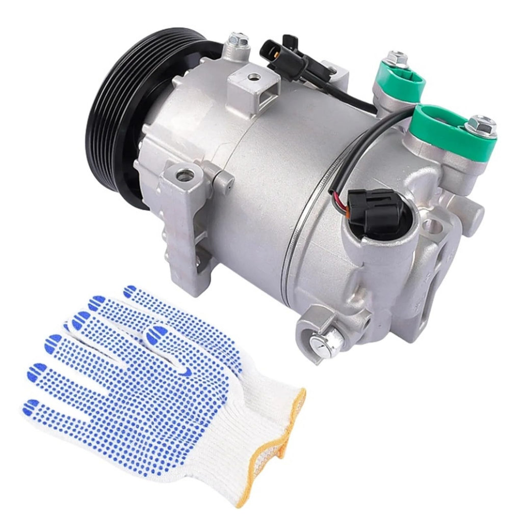 6PK 12V Air Conditioning Compressor 97701f9000 97701-H9000 97701H9000 A/C Compatible with Kia Rio 1.4L 2016-2020 Replace parts