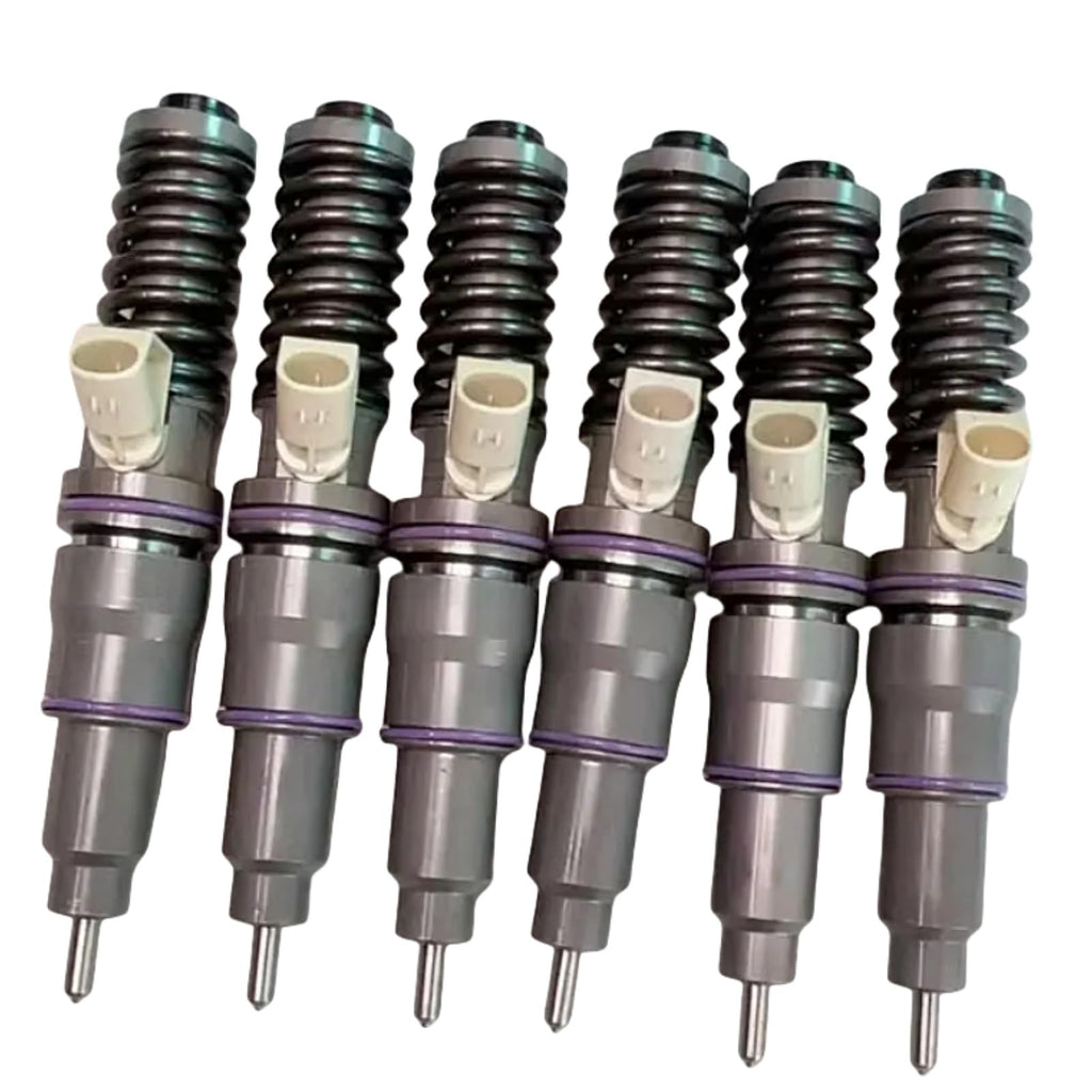 6pcs 21371673 21340612 BEBE4D24002 Fuel Injector Common Rail Injector Fits for Volvo D13 Engine Aftermarket Parts