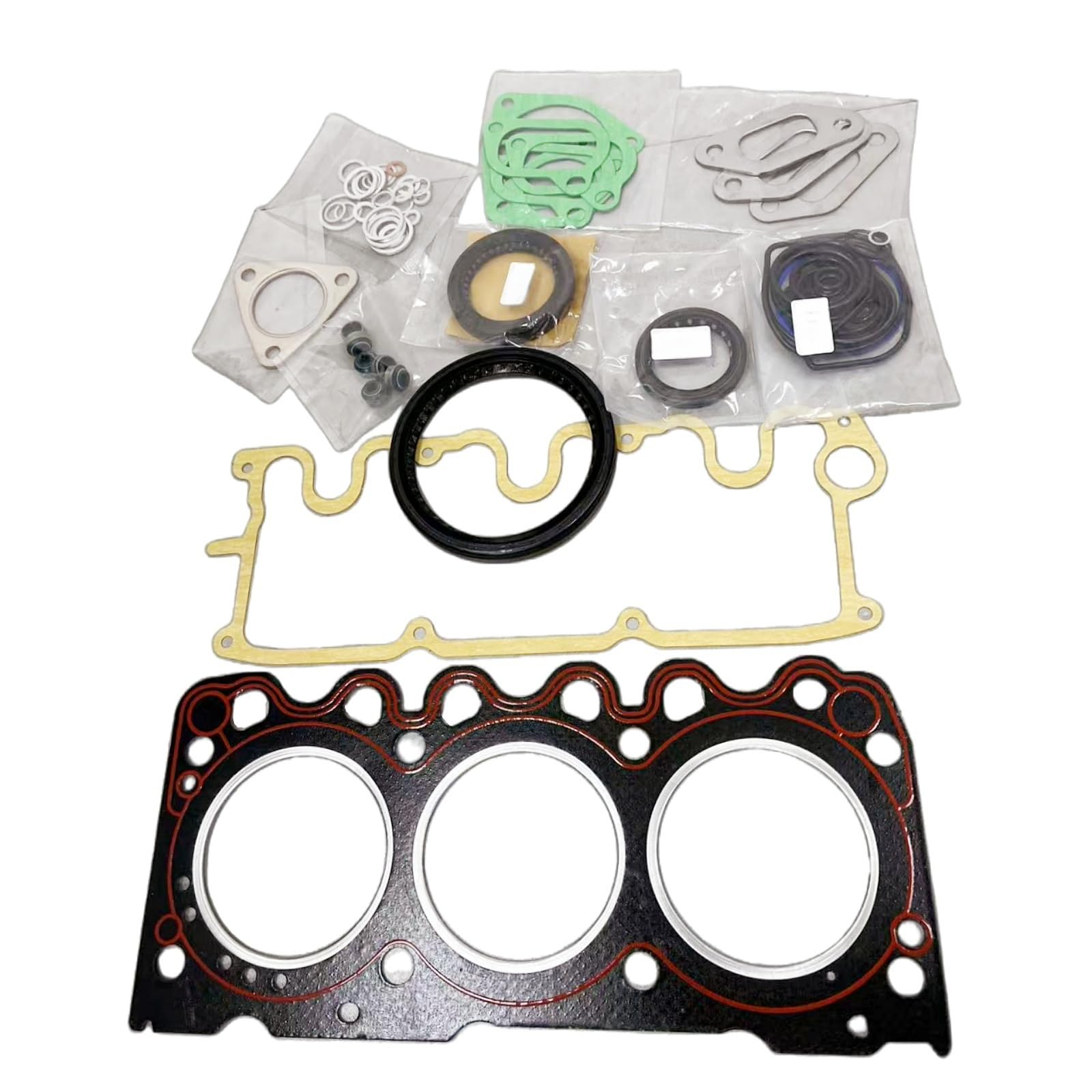 Full Gasket Set With Head Gasket 02928729 Compatible with Deutz 1011 2011 3 Cylinder Diesel Engine