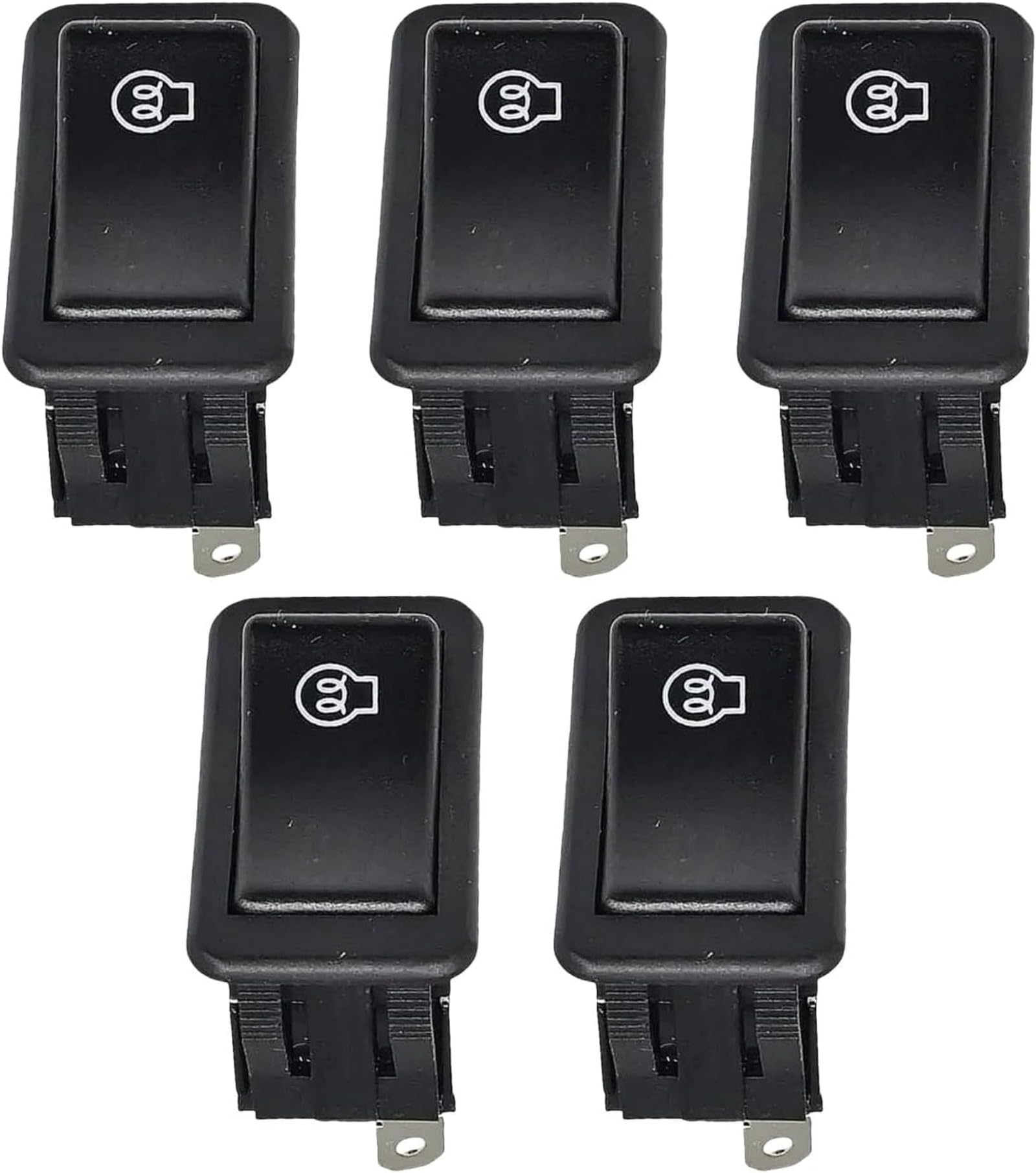 5PCS Glow Plug Switch 6668927 Fits for Bobcat Skid Steer Loader 863 873 553 751 753 763 773 Replace parts