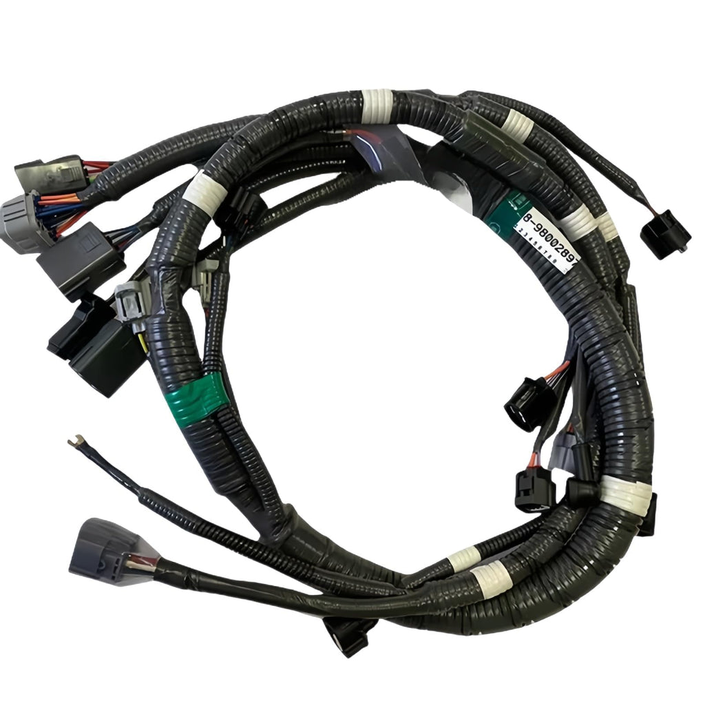 Wire Harness 8-98002897-7 8980028977 compatible with Isuzu 4HK1 ZAX200 ZAX210 ZAX240