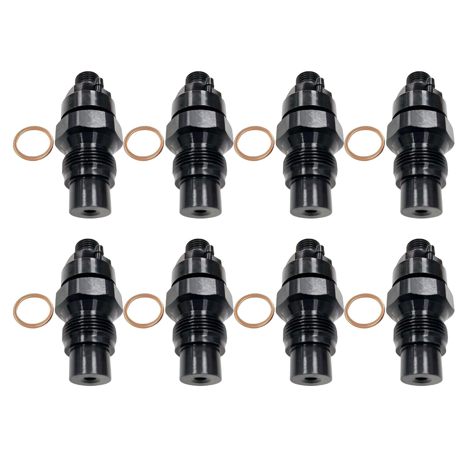 8pcs Diesel Fuel Injector 0430211058 For GM 6.2L 126.0bar NA52X 0SD253 82-1989