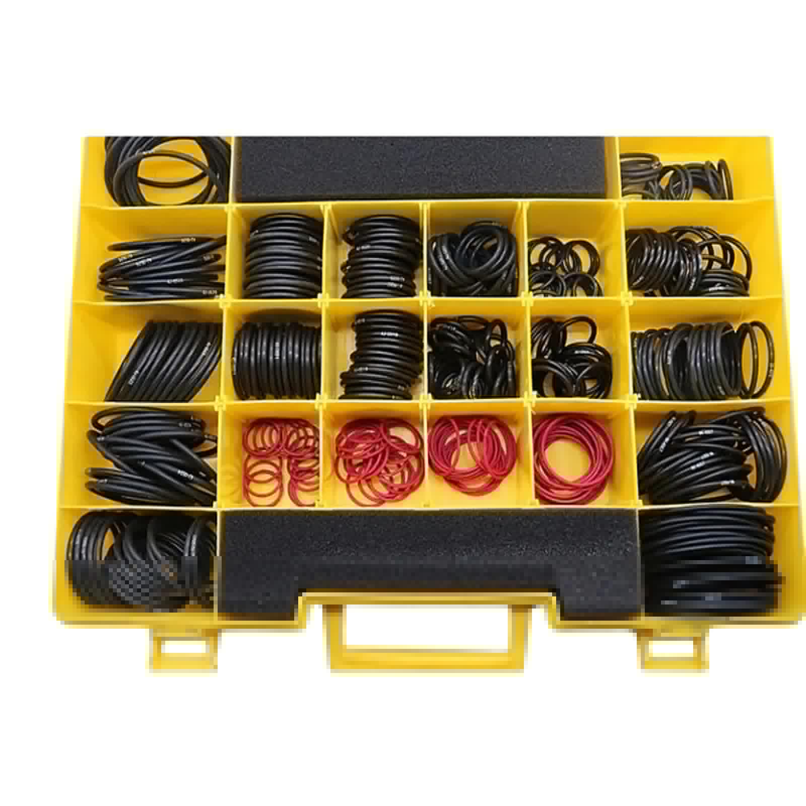 580PCS Seal O-Ring Kit 4C-4782 270-1528 Compatible for Caterpillar SAE STOR ORFS 61 62 Nitrile 90, Hydraulic Hose Fitting Orings