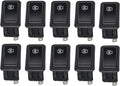 10PCS Glow Plug Switch 6668927 666-8927 Fits for Bobcat Skid Steer Loader 863 873 553 751 753 763 773 Replace parts
