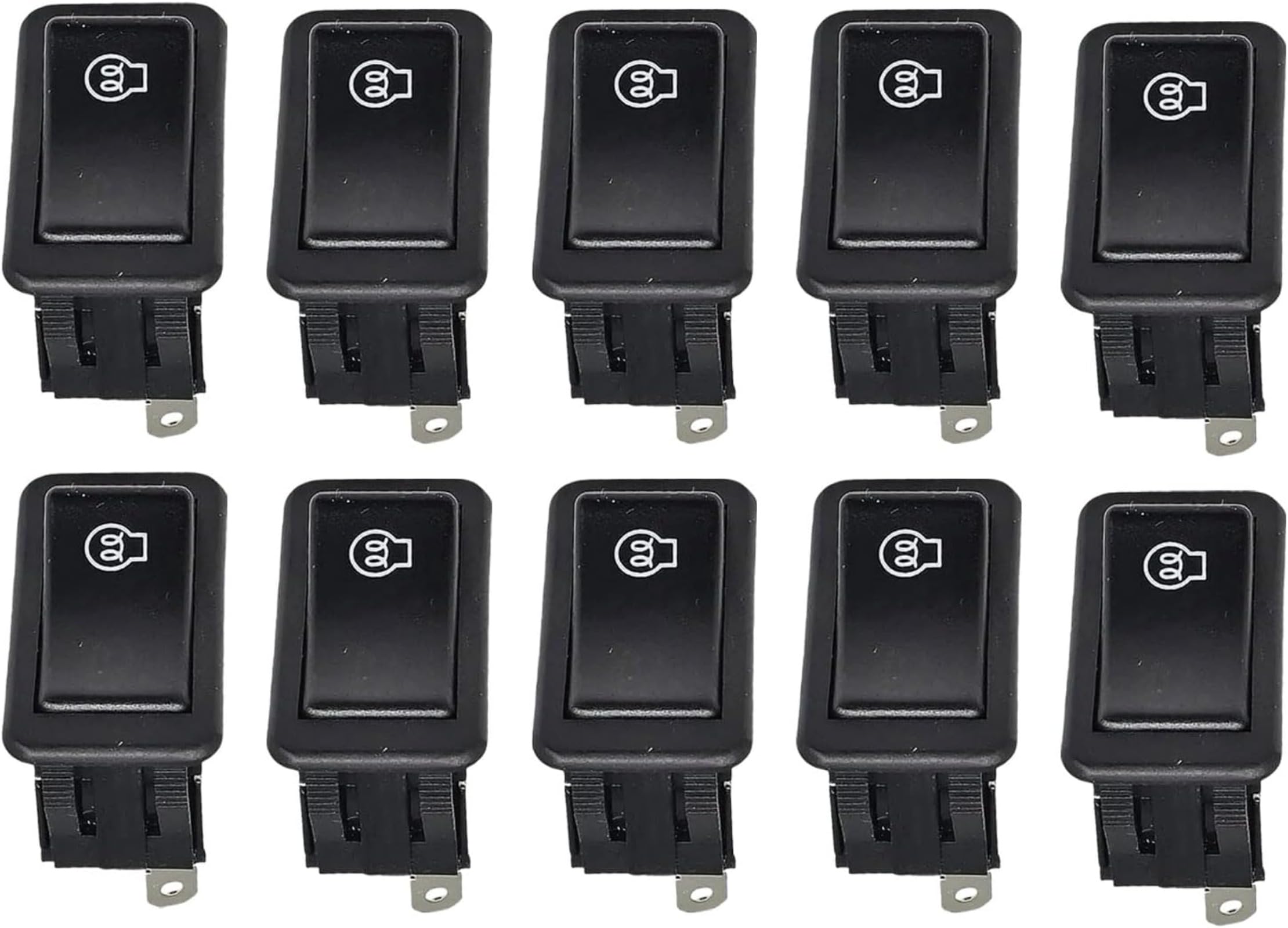 10PCS Glow Plug Switch 6668927 666-8927 Fits for Bobcat Skid Steer Loader 863 873 553 751 753 763 773 Replace parts