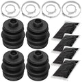 1436-207 0436-276 2436-111 Rear Axle 2 Inner and 2 Outer CV Boot Kit Fits for Cat 550 H1 EFI 2009 2010