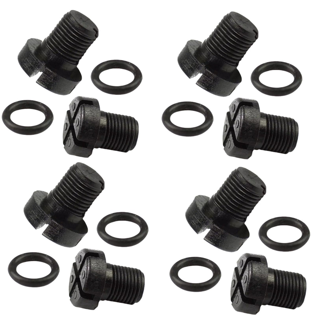8PCS Coolant Expansion Tank Bleeder Screw with O-ring 17111712788 11537793373 Fits for BMW E46 E90 for Mini Cooper Replace parts