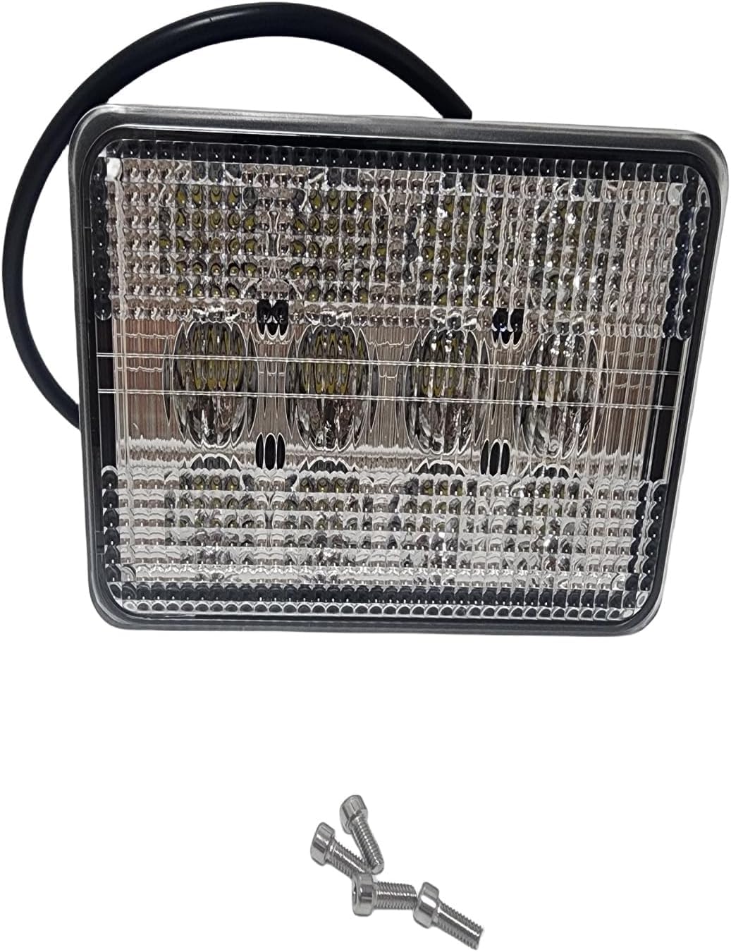Sgaorcpas 2pcs AL152328 RE269110 AL152329 Headlight Compatible with JD Tractors 5045D 5045E 5055D 5055E 5065E 5075E 6100D 6110D 6115D 6125D 6130D 6140D 5105ML 6120 9220 6320