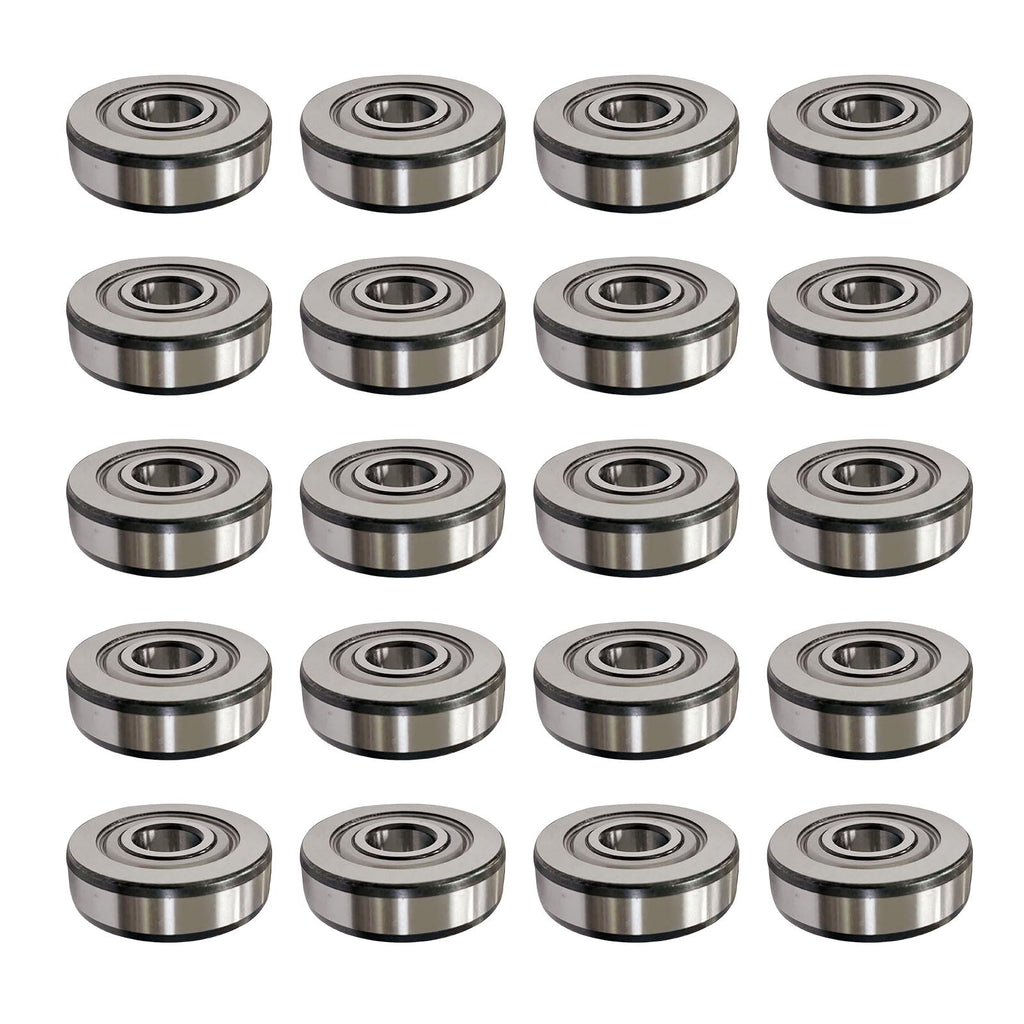 20PCS Bearing Round Bore 203KRR3 JD8646 8984YY 165484 AE14807E Fits for Vermeer John Deere Case New Holland White
