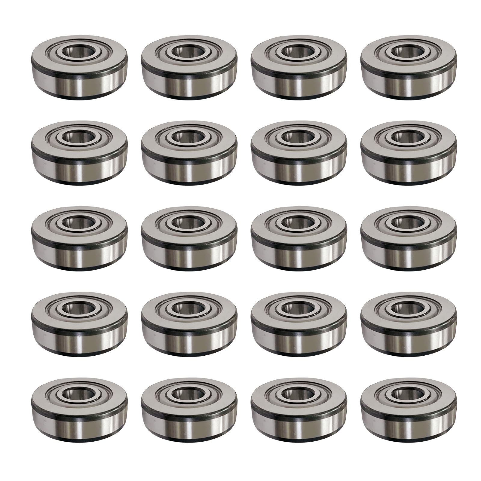 20PCS Bearing Round Bore 203KRR3 JD8646 8984YY 165484 AE14807E Fits for Vermeer John Deere Case New Holland White
