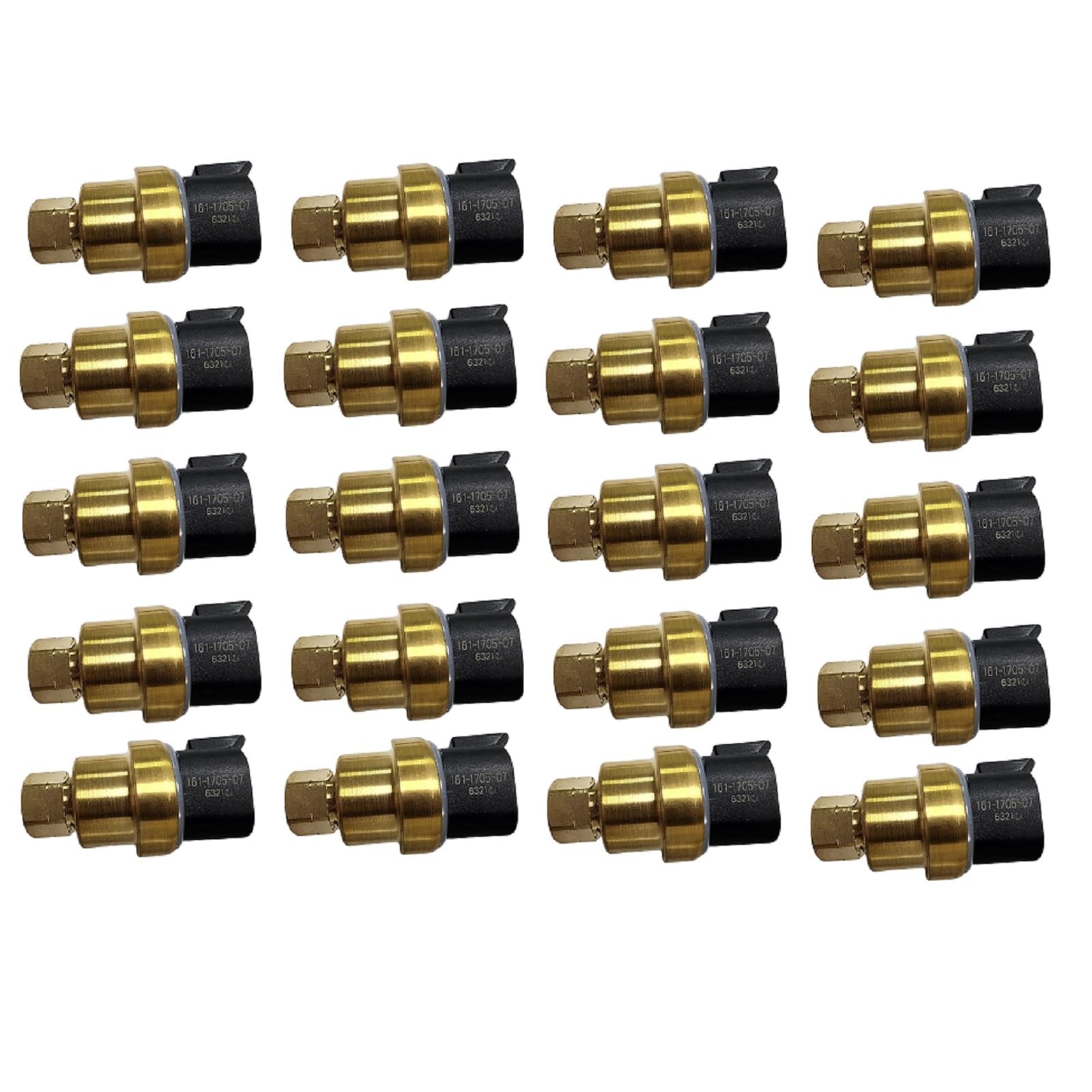 20PCS Oil Pressure Sensor 161-1705 1611705 for CAT 3126B 3126E C-10 C-12 C-15 C-16 C-18 C-9 C15 C16 C18 C7 C9 324D