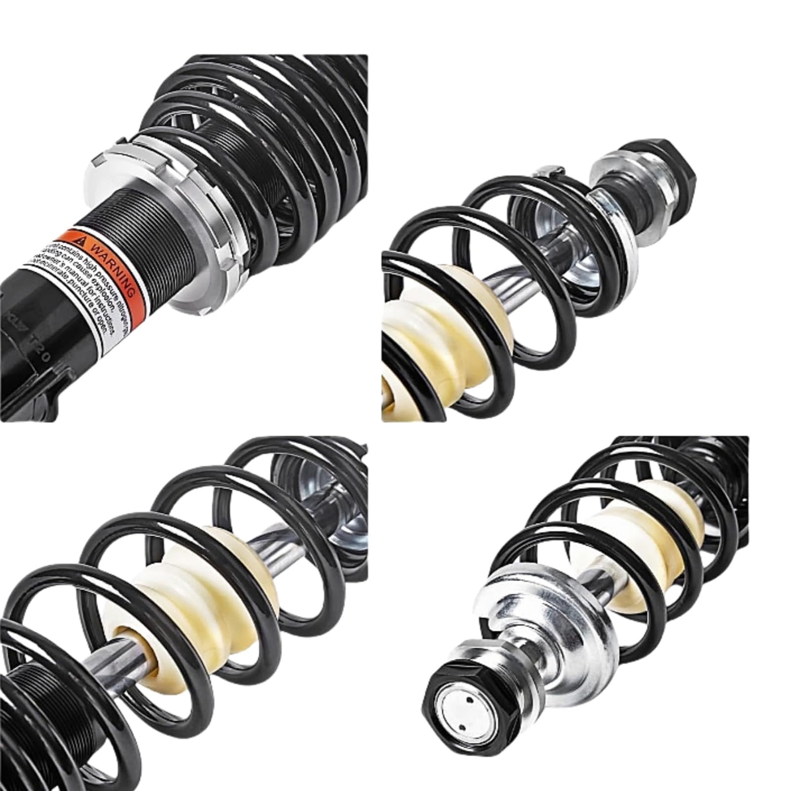 706000615 Rear Left Right Shock Absorber Compatible with 2011-2020 Can Am Commander 1000 DPS STD XT 800 800R Gas-Powered Dual Rate Spring