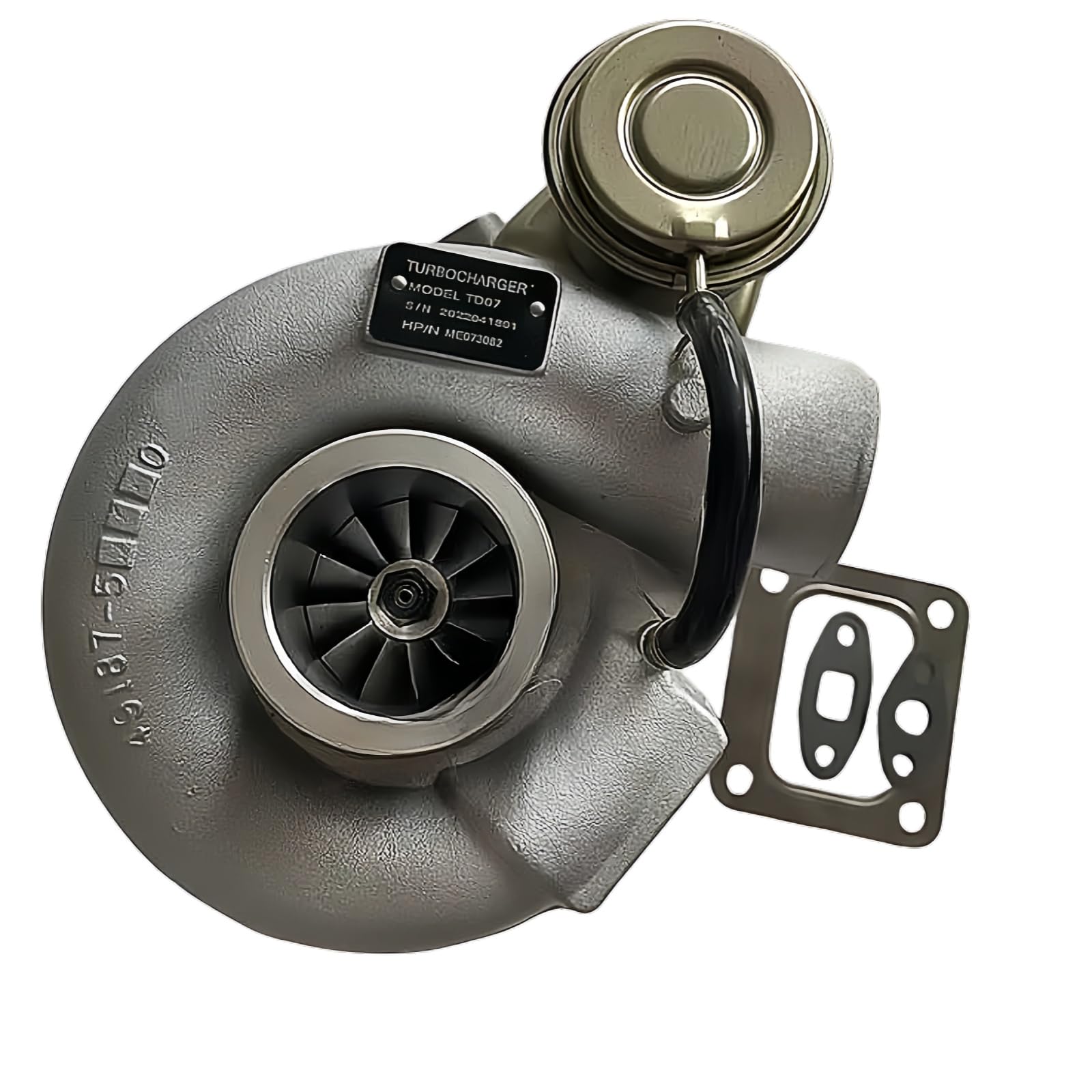 49187-00270 Turbo TD07-9 Turbochargers Fits for Mitsubishi Fuso FM657 Truck 6.0L 1998-6D16T 6D16 4918700270