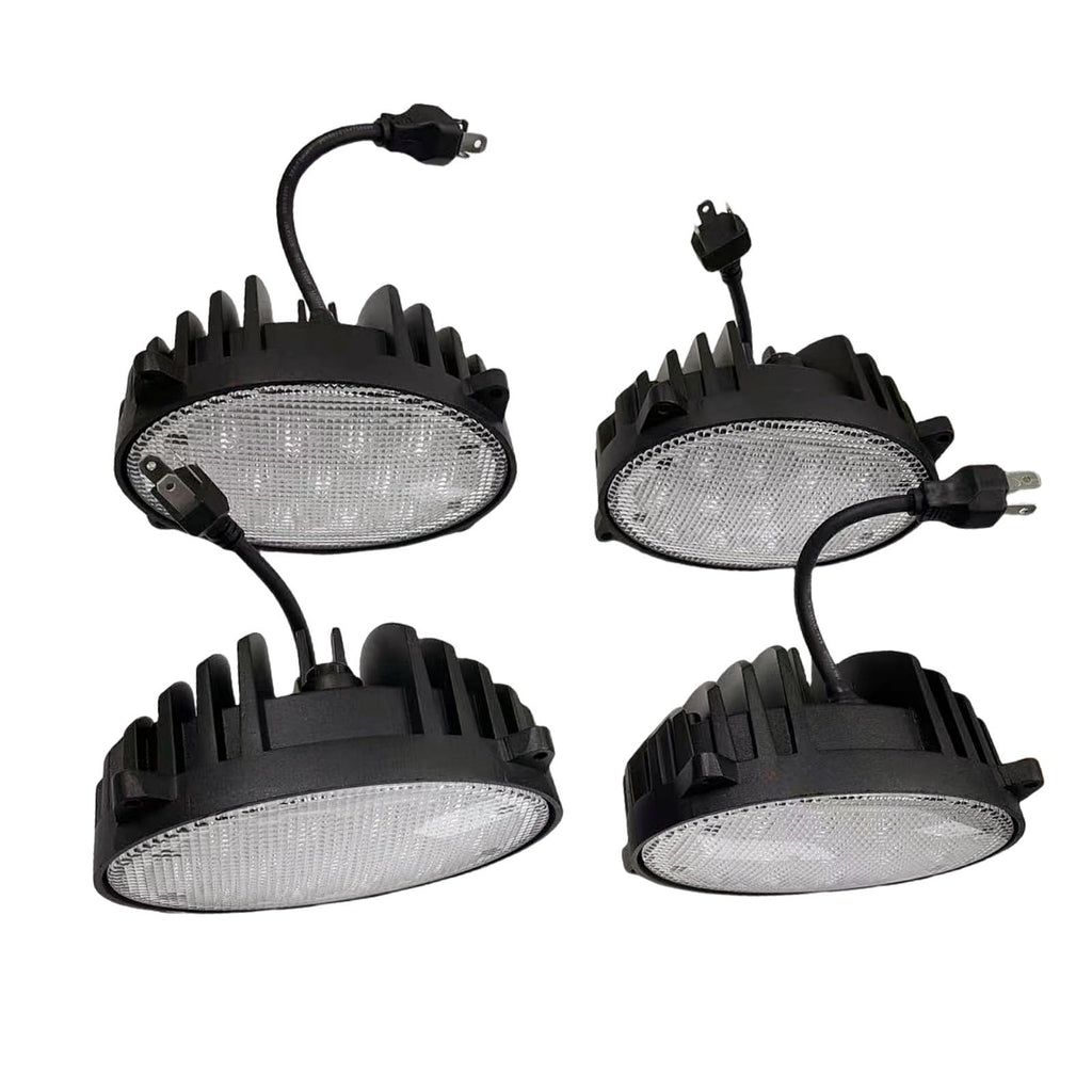 4pcs RE173600 LED Conversion Light Kit Fits for John Deere 8120 8130 8220 8230 8320 8330 8420 8430 8520 8520T 8530 9120 9220 9230 9320 9330 9420 9430 9430T 9520 9520T 9530 9530T 9620 9620T 9630 9630T