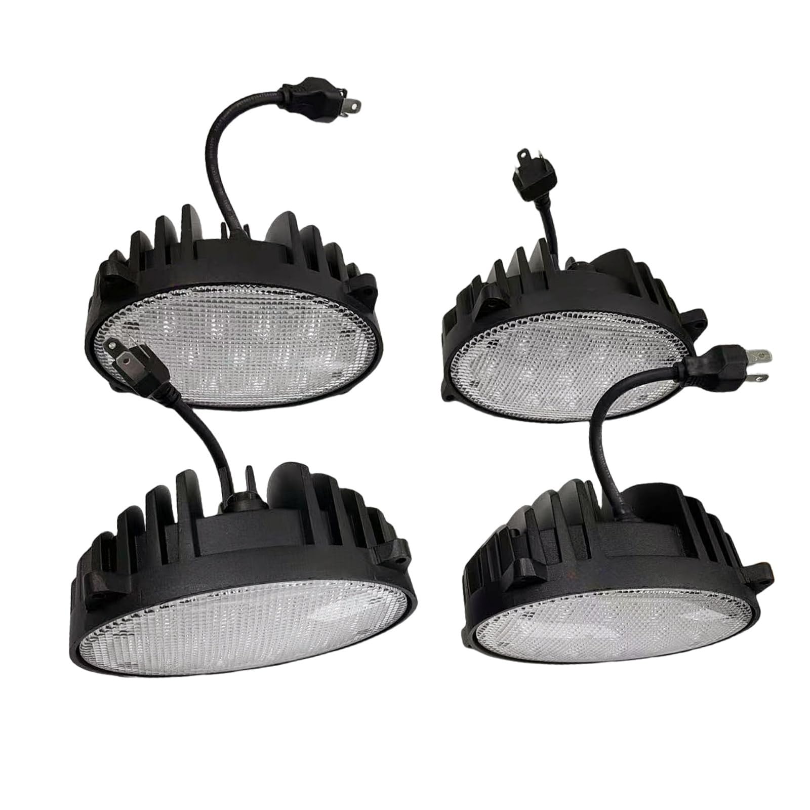 4pcs RE173600 LED Conversion Light Kit Fits for John Deere 8120 8130 8220 8230 8320 8330 8420 8430 8520 8520T 8530 9120 9220 9230 9320 9330 9420 9430 9430T 9520 9520T 9530 9530T 9620 9620T 9630 9630T