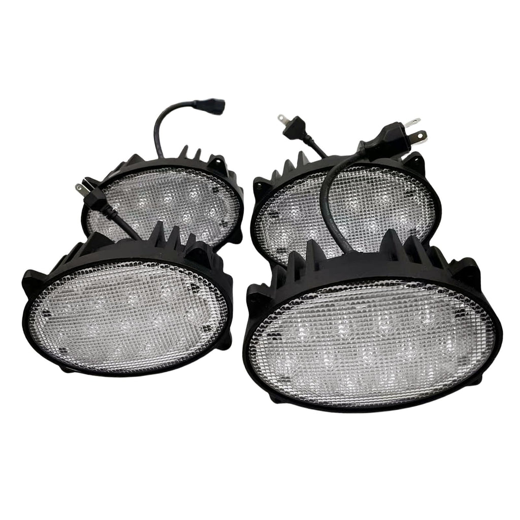 4pcs RE173600 LED Conversion Light Kit Fits for John Deere 8120 8130 8220 8230 8320 8330 8420 8430 8520 8520T 8530 9120 9220 9230 9320 9330 9420 9430 9430T 9520 9520T 9530 9530T 9620 9620T 9630 9630T