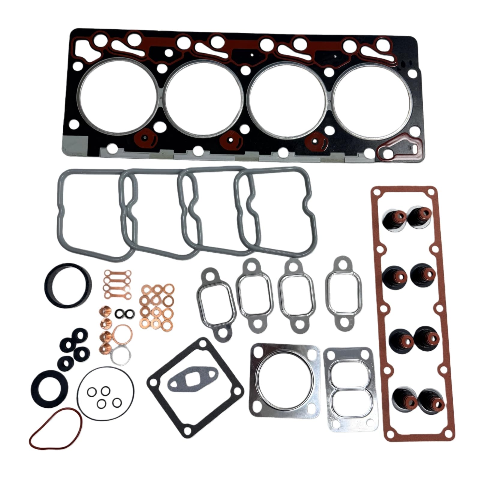 B4.5 Full Gasket Kit with Head Gasket 4089648 Fits for Cummins 4B 3.9 QSB 3.9 QSB 4.5 and B4.5C Engine