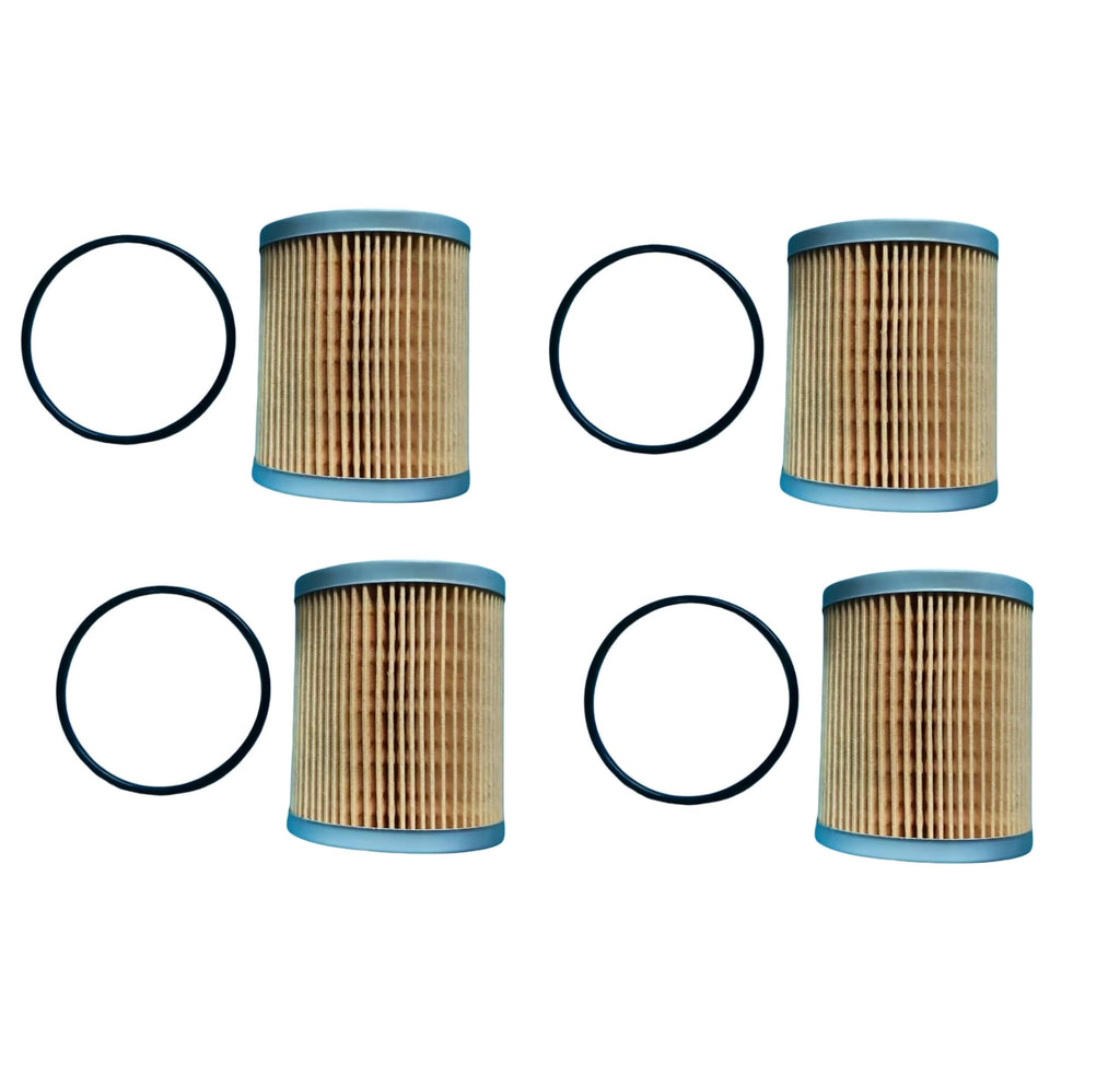 4PCS V0631-51880 V063151880 Fuel Filter Compatible With Kubota SVL75-2 SVL65-2 SVL95-2S SSV65PC SSV75PC