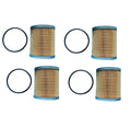 4PCS V0631-51880 V063151880 Fuel Filter Compatible With Kubota SVL75-2 SVL65-2 SVL95-2S SSV65PC SSV75PC