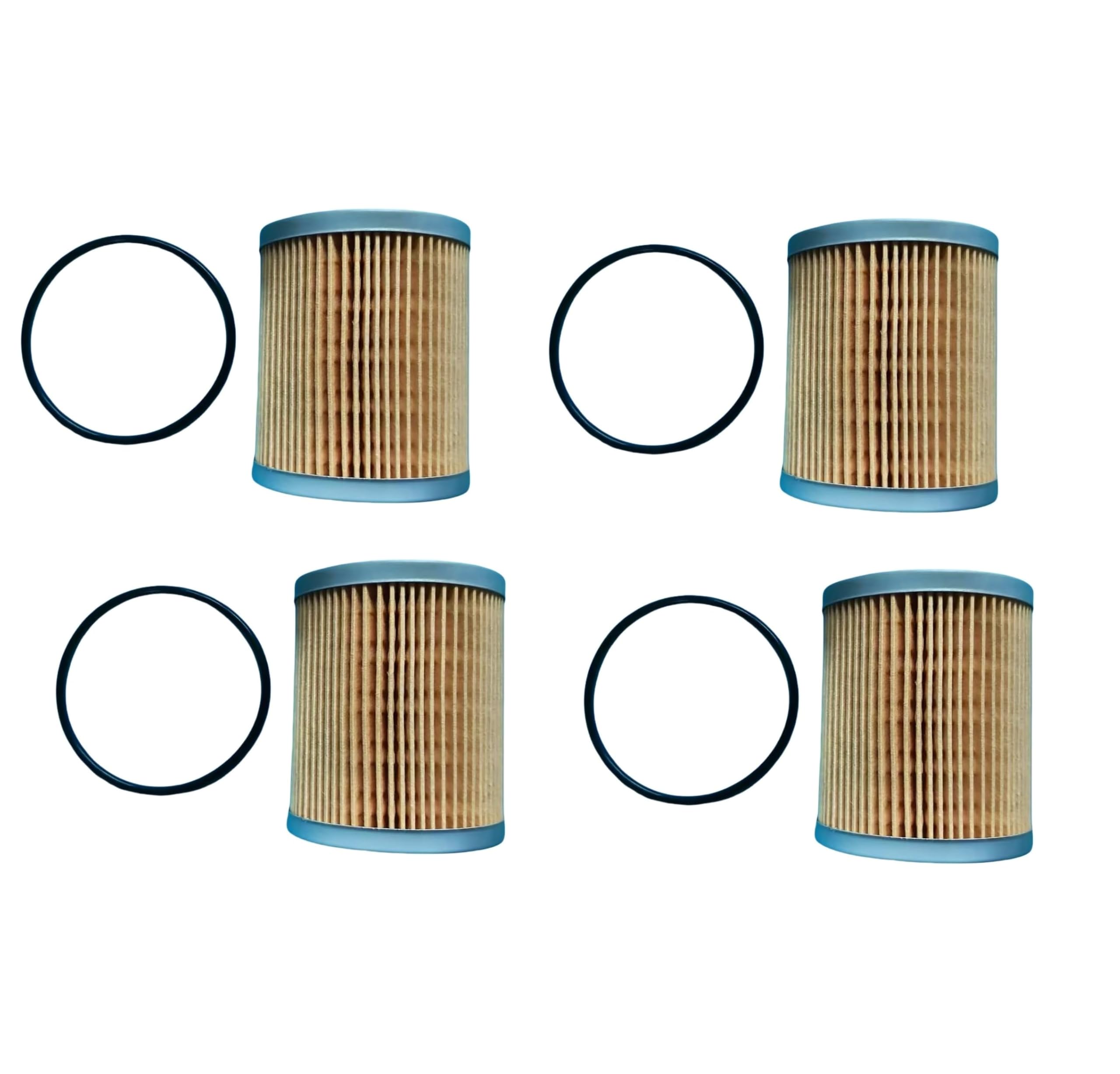 4PCS V0631-51880 V063151880 Fuel Filter Compatible With Kubota SVL75-2 SVL65-2 SVL95-2S SSV65PC SSV75PC