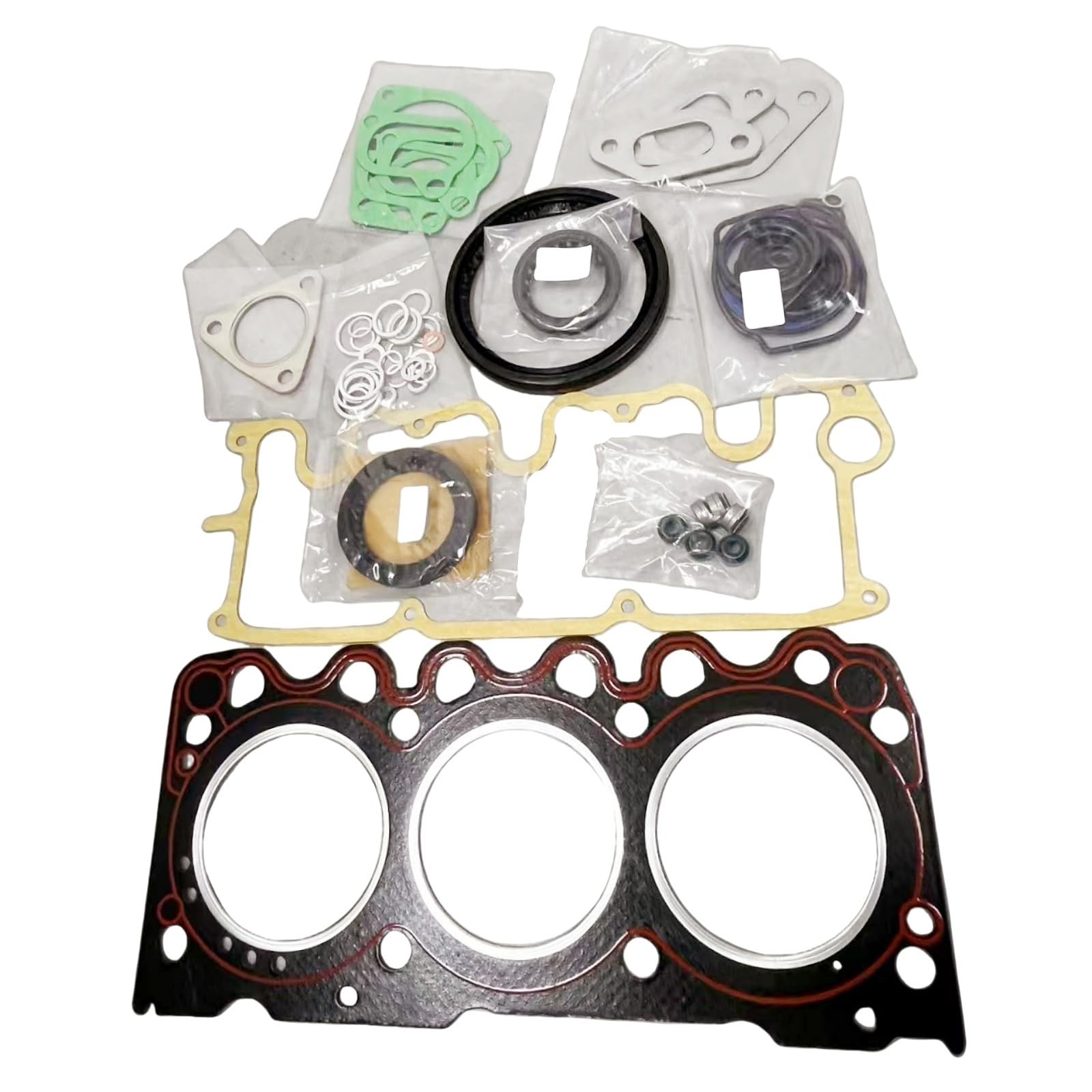 Full Gasket Set With Head Gasket 02928729 Compatible with Deutz 1011 2011 3 Cylinder Diesel Engine