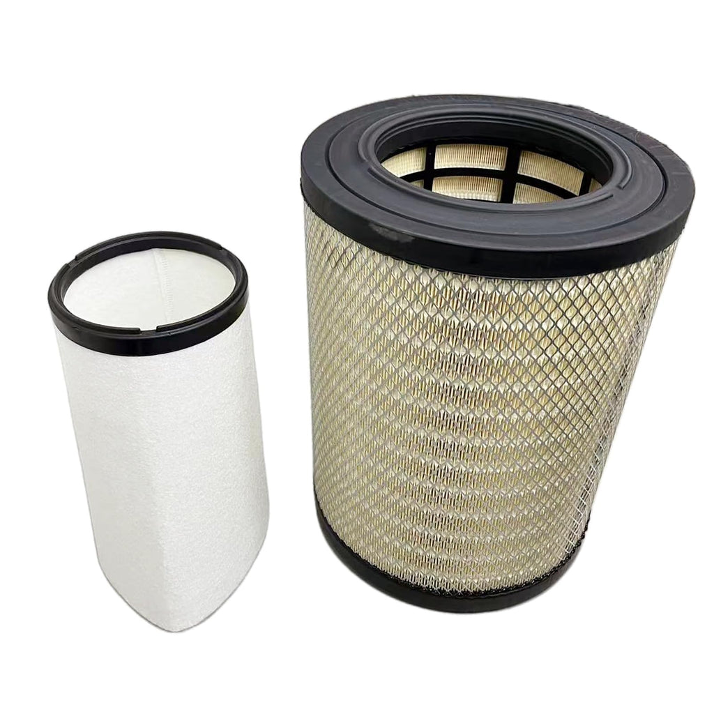 Air Filter Cartridge 21337557 Compatible with Volvo truck FM II Series,Replace P958225 21337443,P958909 21337449 21348756. (safety radial seal)21348756
