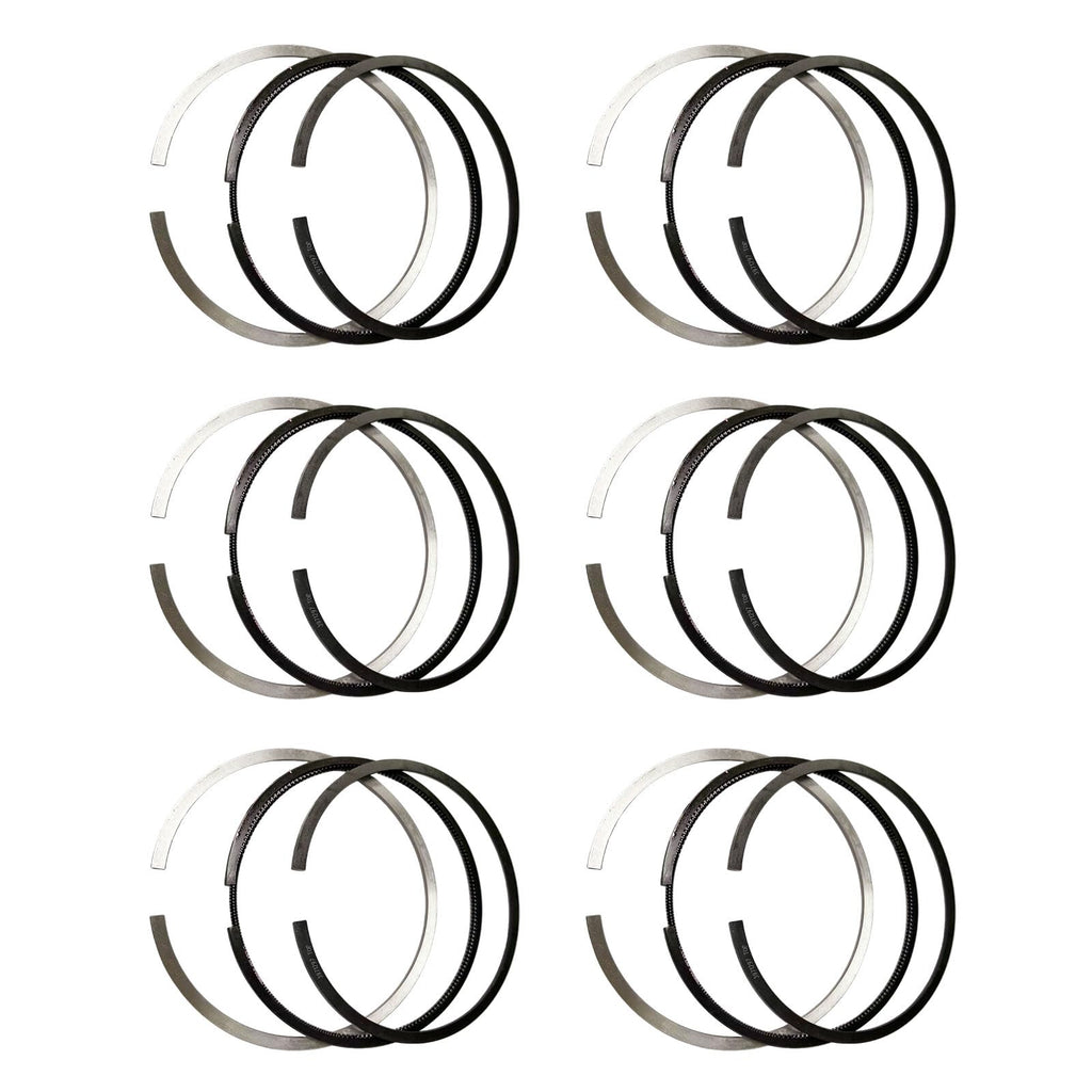 1Set(6PCS) Piston Rings 4955169 for Cummins ISDE