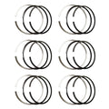 1Set(6PCS) Piston Rings 4955169 for Cummins ISDE
